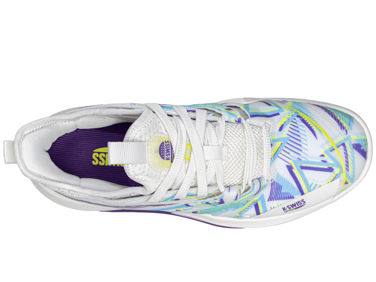 98912-182-M | SPEEDTRAC PADEL | SNOW WHITE/PURPLE HEART/EVENING PRIMROSE