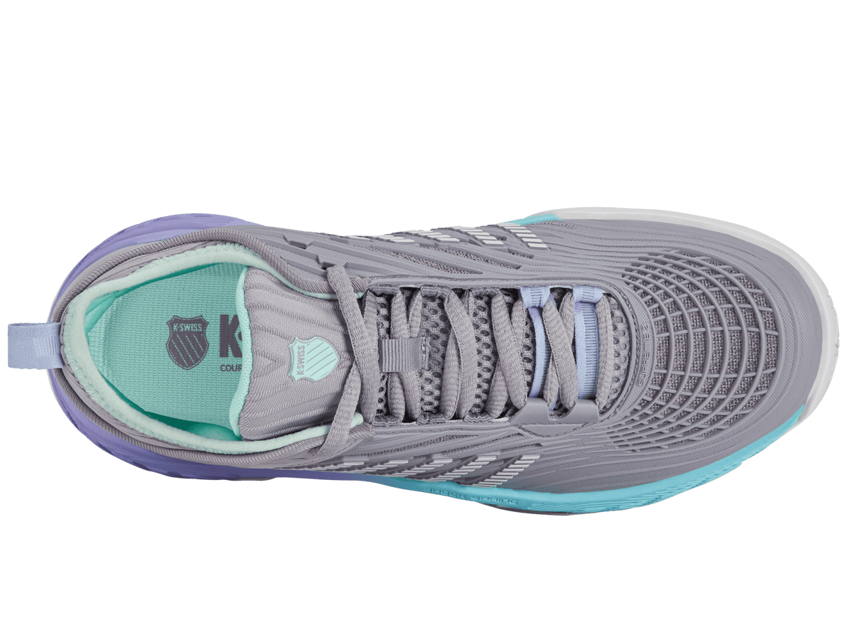 99071-052-M | HYPERCOURT SUPREME 2 | LILAC GRAY/NIMBUS CLOUD/NEON PURPLE