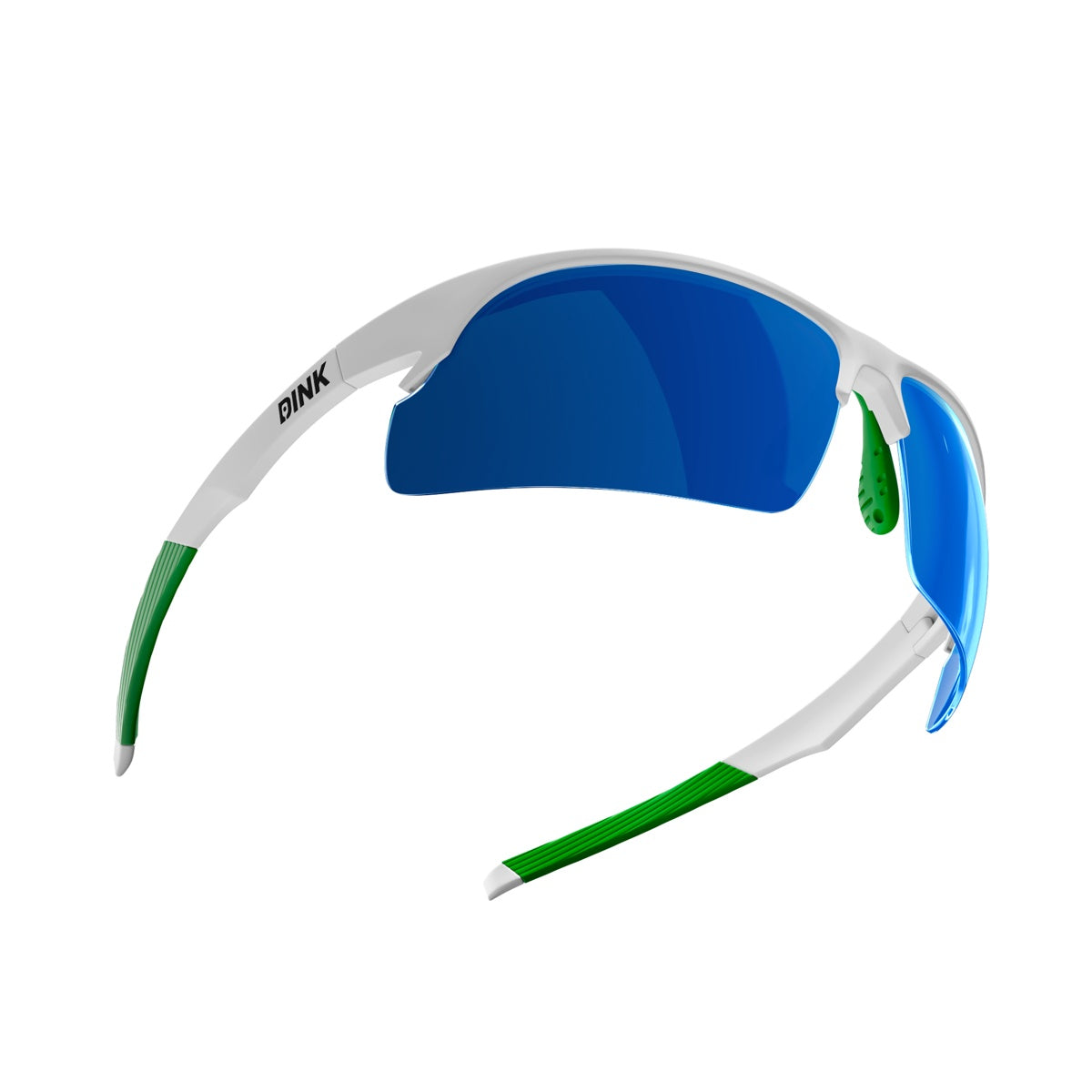 Daytona Sunglasses - White/Green