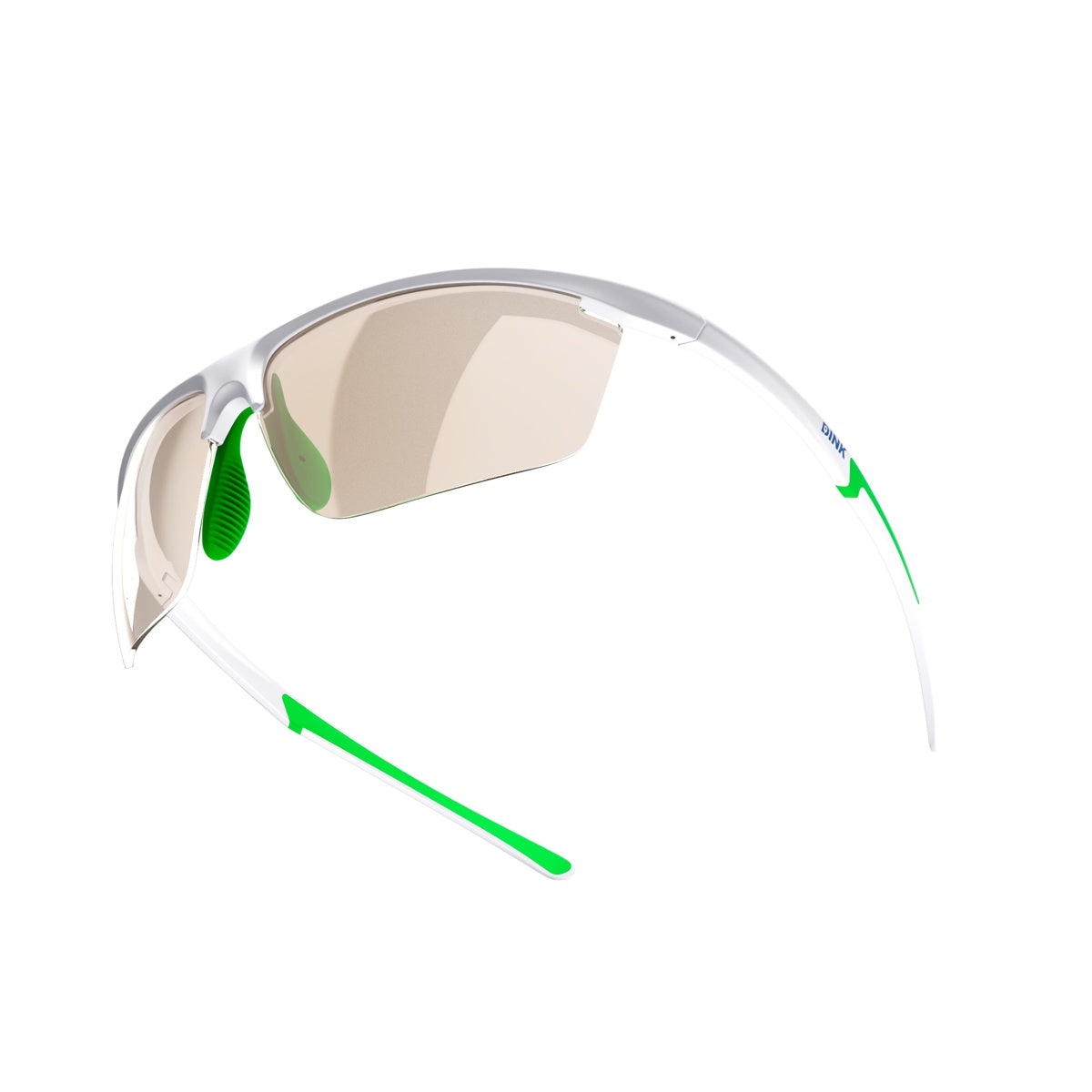 Daytona Petite Sunglasses - White/Green