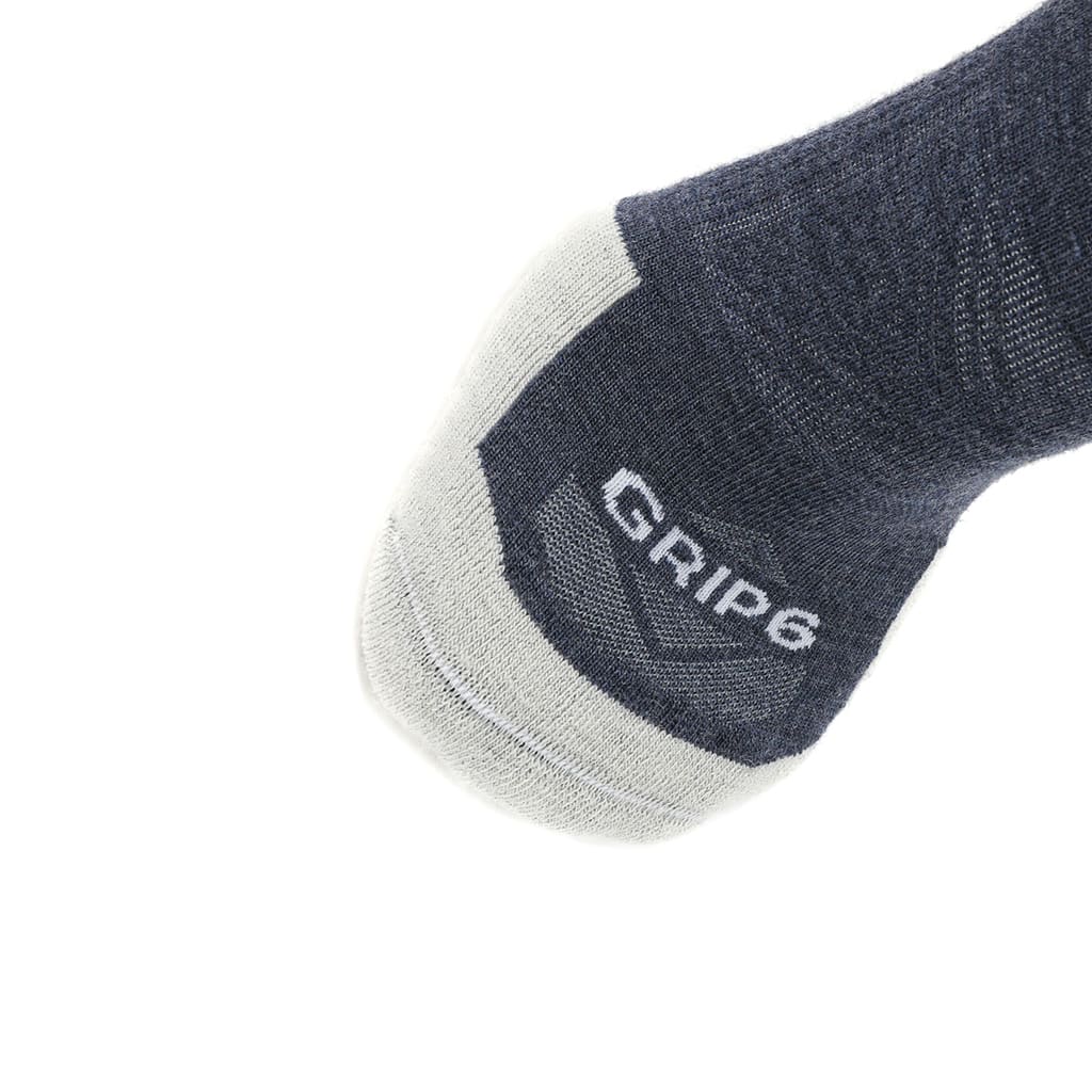 3 Pack Denim - Run No Show Runweight Merino Wool Sock