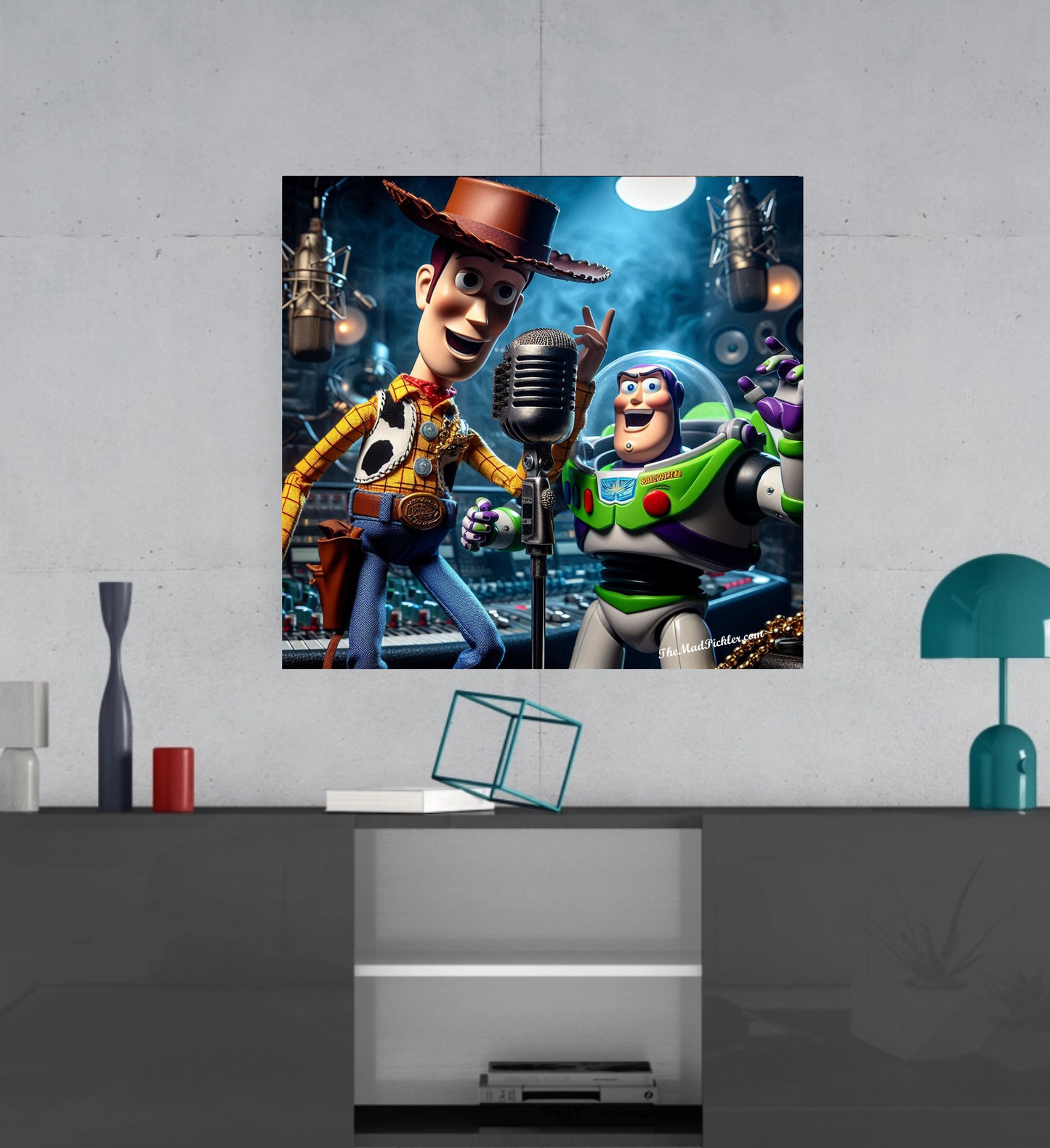 Buzz Lightyear and Woody - Duets Collection - Ready To Hang Canvas Hi-Res Wall Artwork