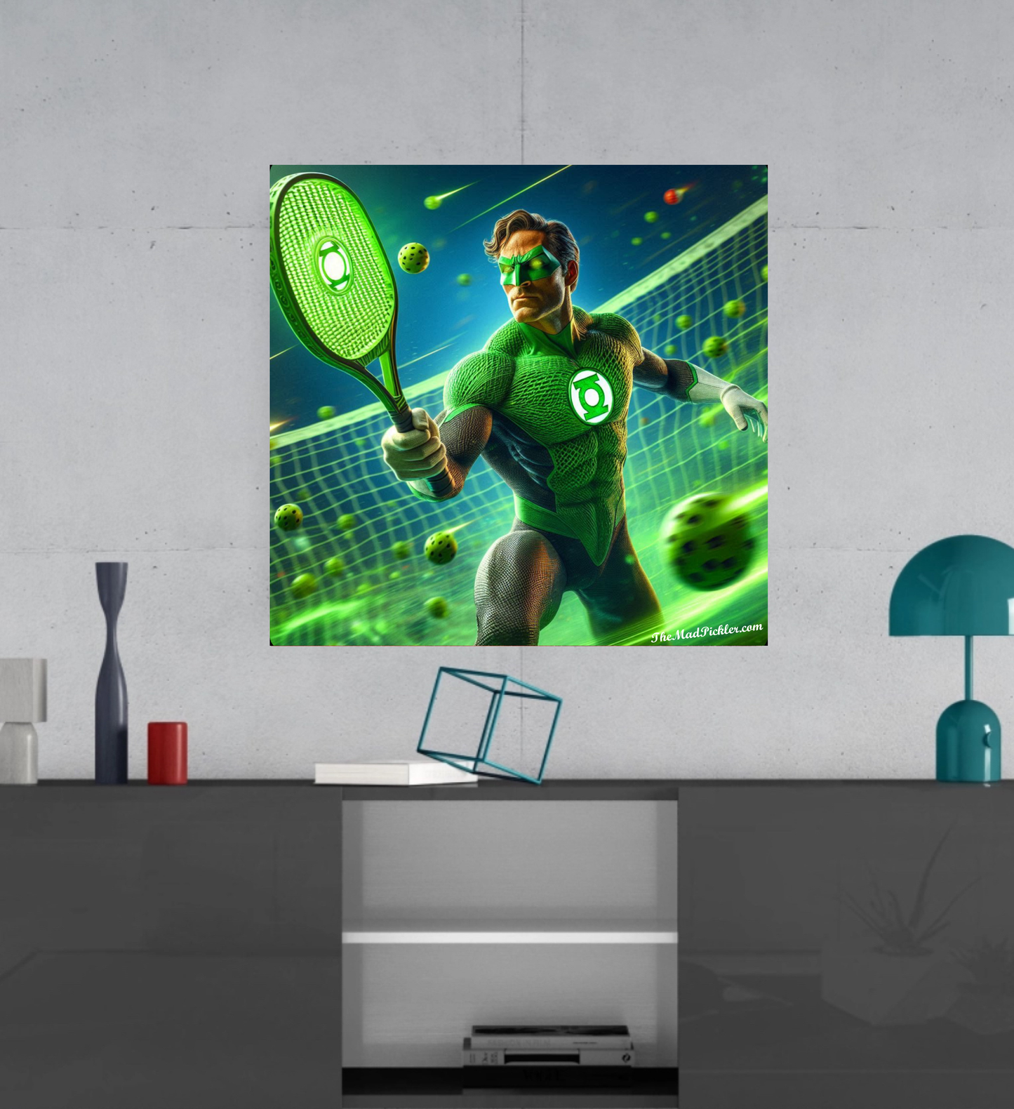 Green Lantern - Canvas Hi-Res Wall Artwork