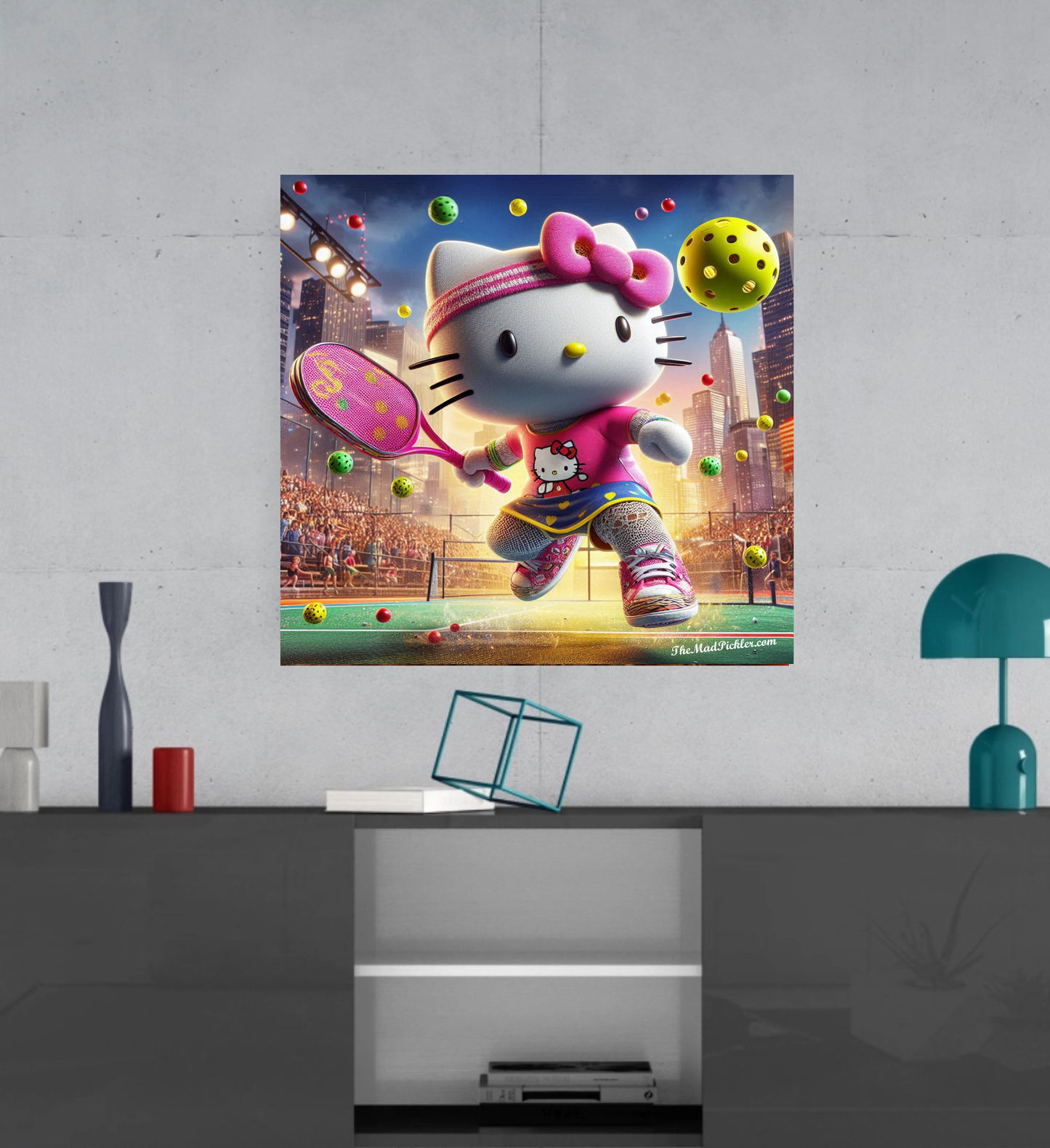 Hello Kitty - Canvas Hi-Res Wall Artwork