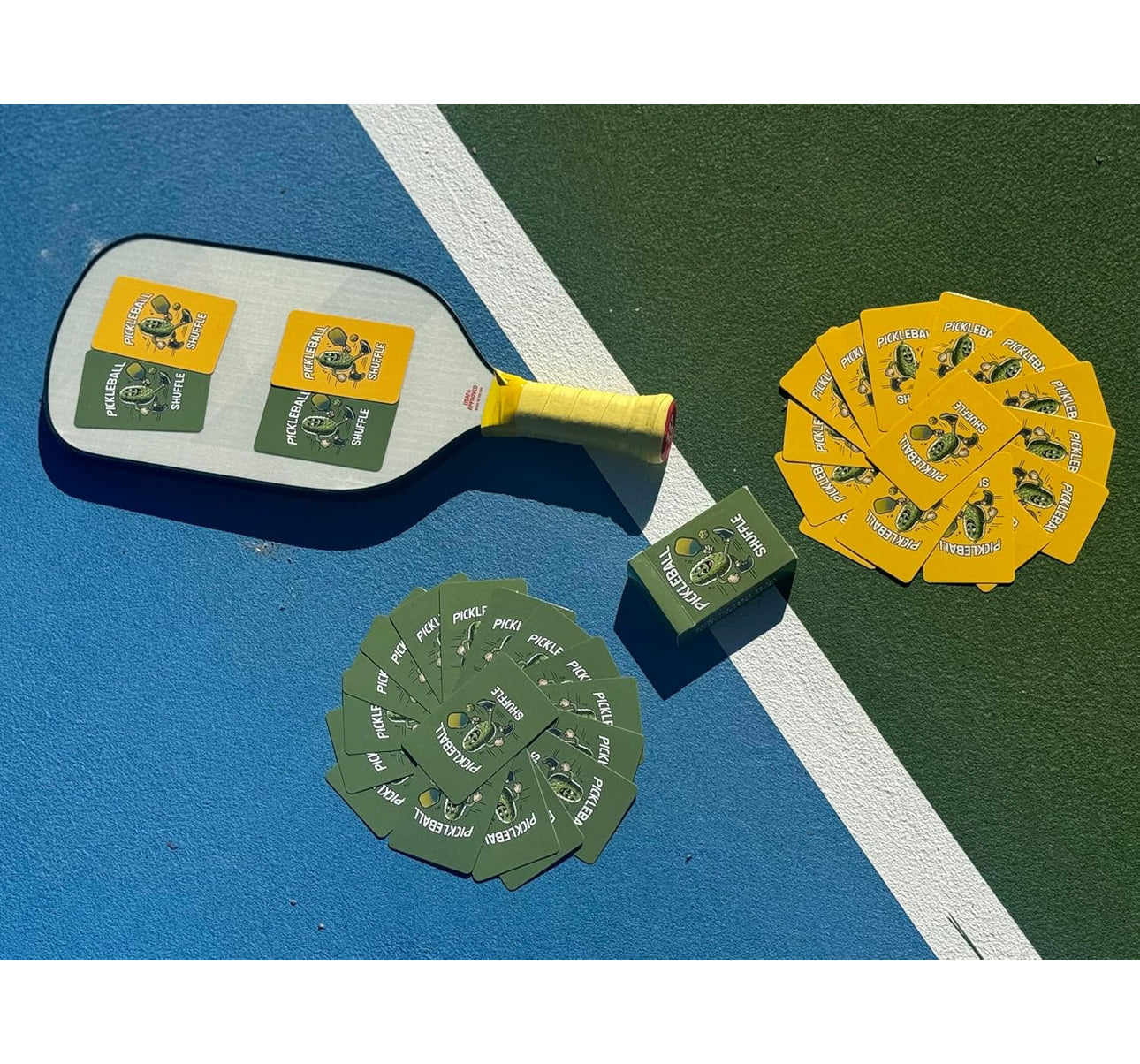 Pickleball Shuffle Card Game