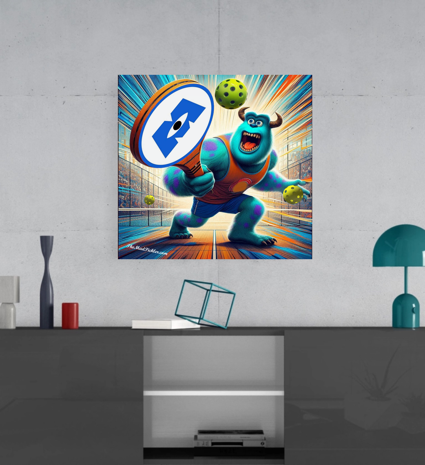 Monsters INC - Sulley - Canvas Hi-Res Wall Artwork