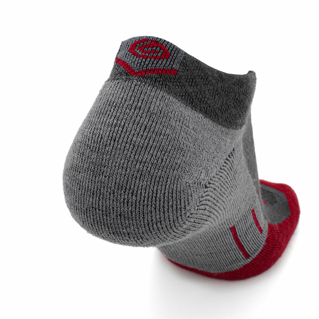 3 Pack Ruby - Run Ankle Midweight Merino Wool Sock