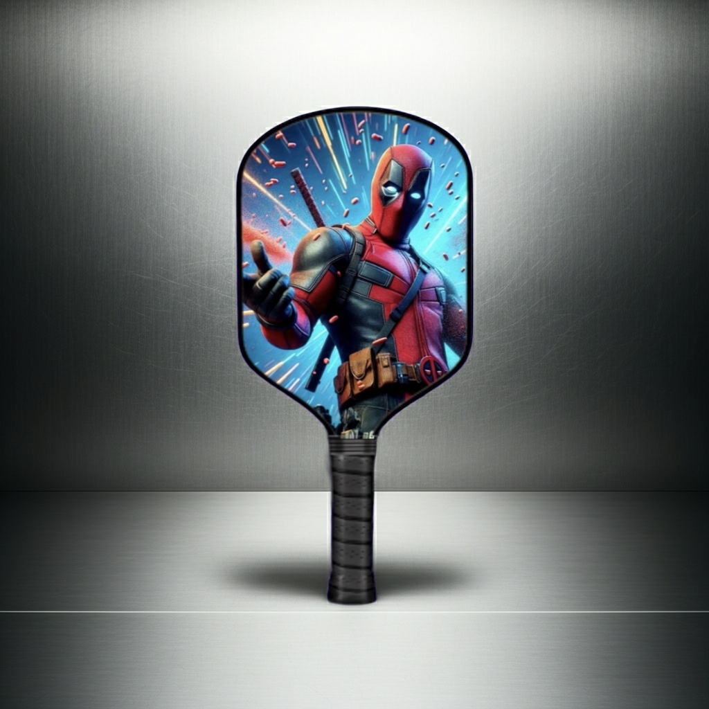 Deadpool - Color Burst - Pickleball Paddle