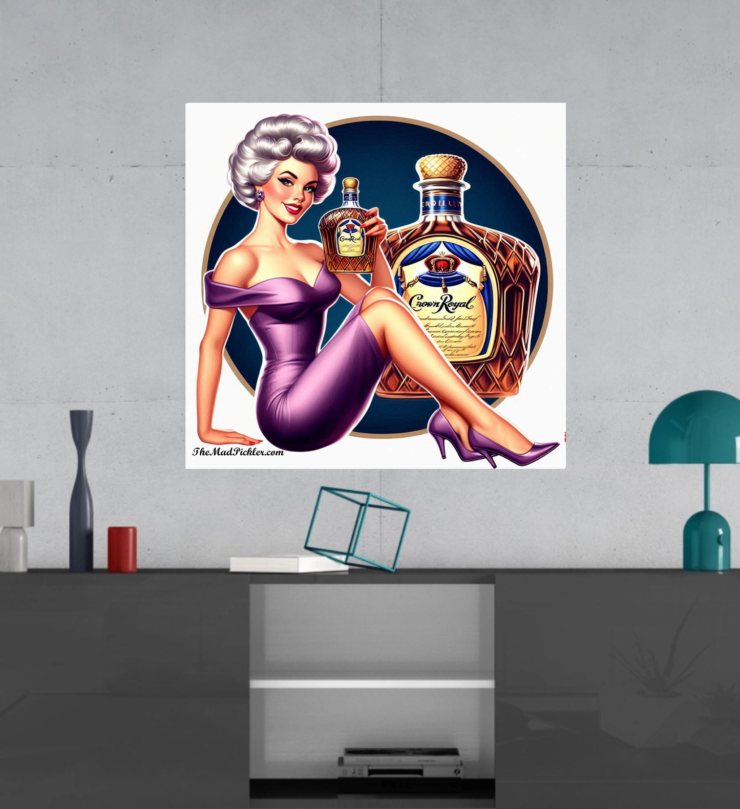 "Atlanta Braves - Arte mural en lienzo de alta resolución