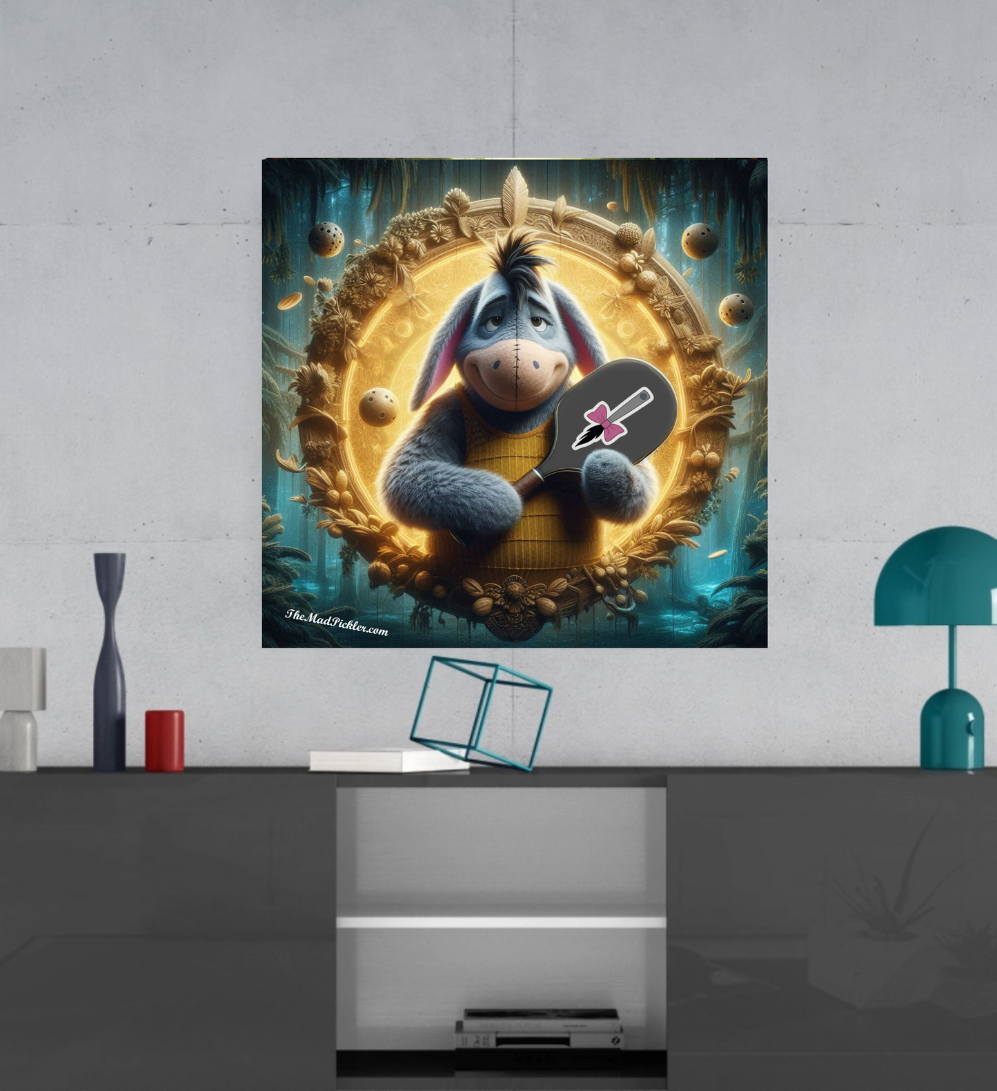 "Atlanta Braves - Arte mural en lienzo de alta resolución