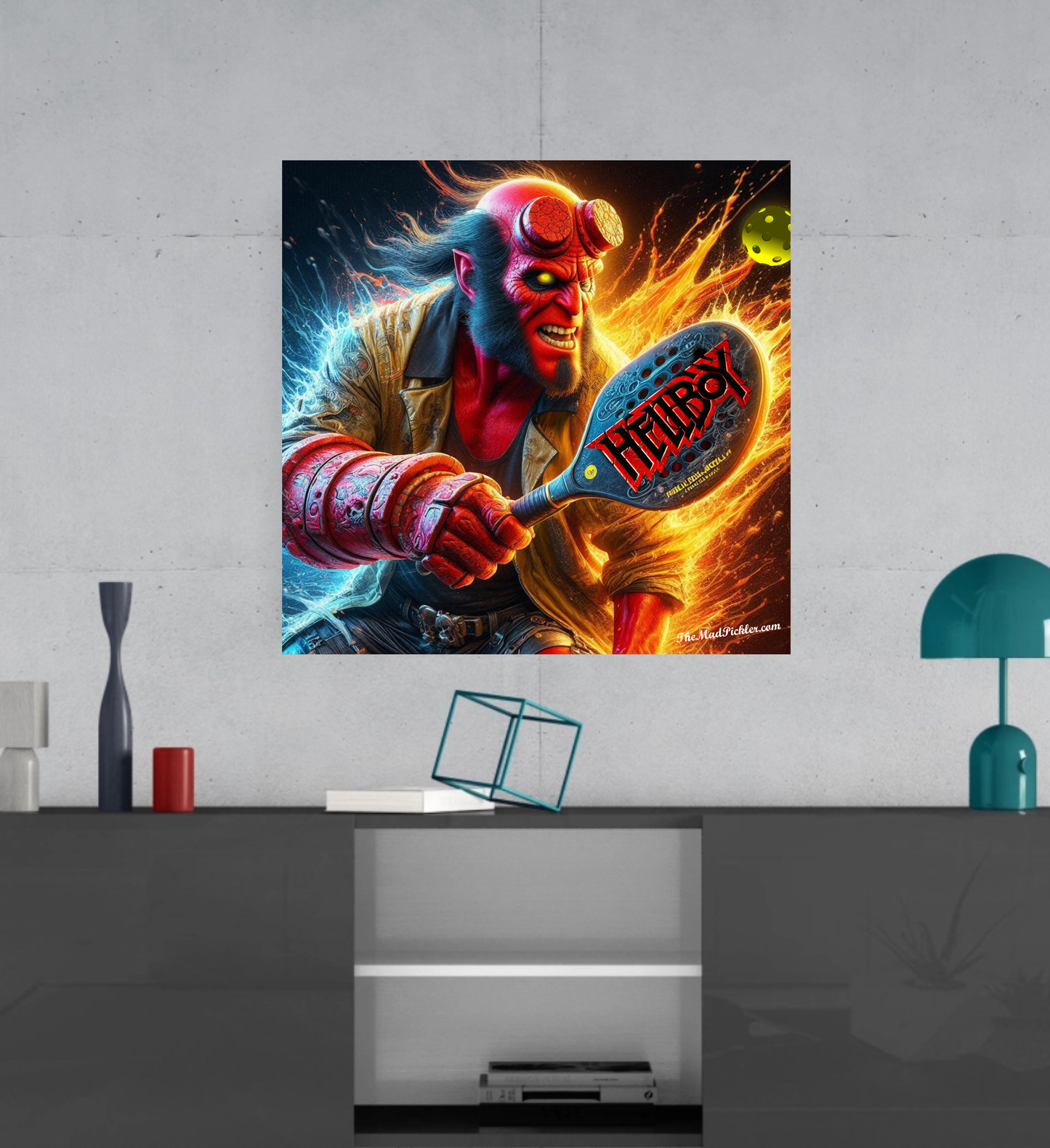 Hellboy - Canvas Hi-Res Wall Artwork