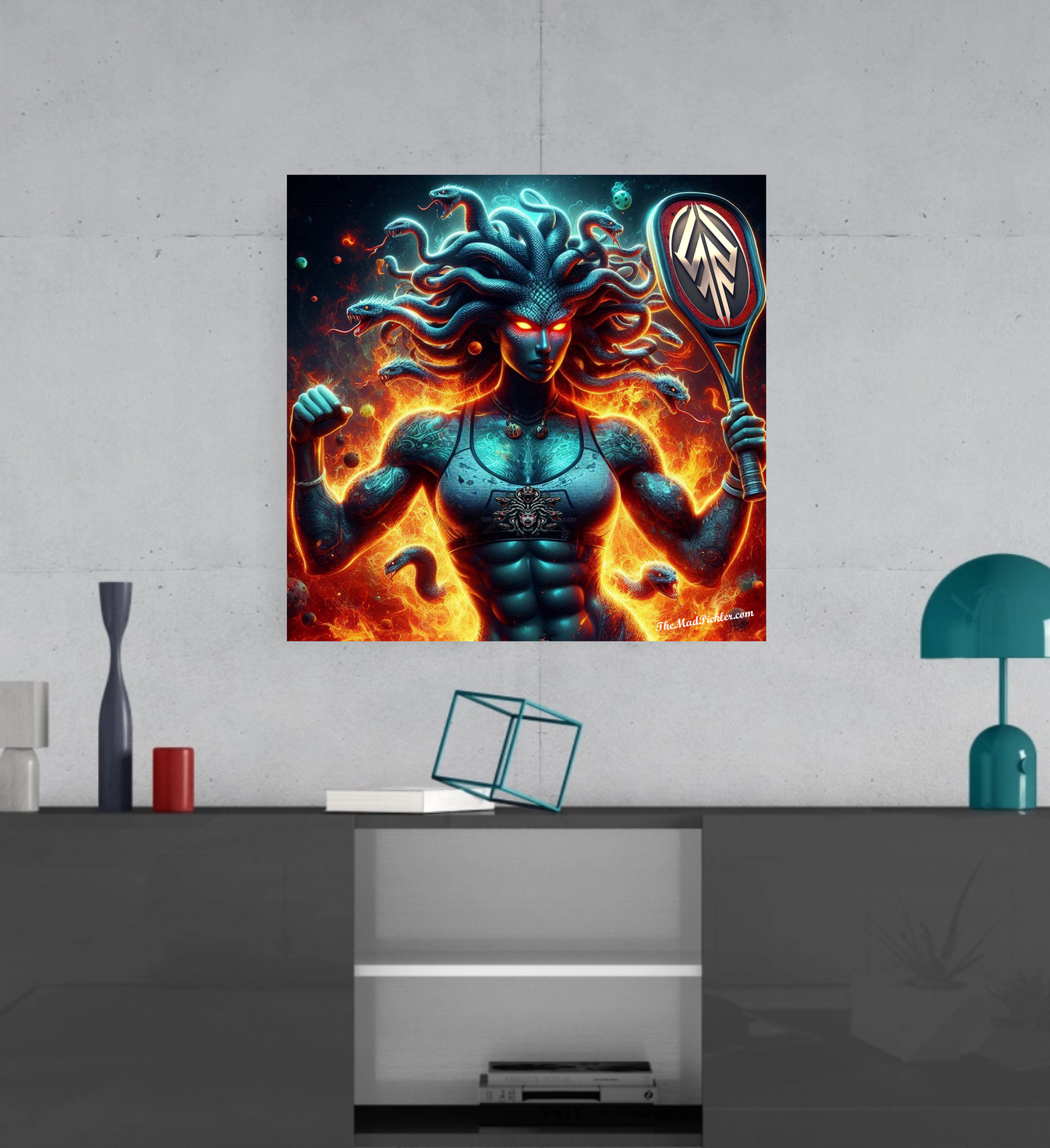 Medusa - Ancient Gods Collection - Ready To Hang Canvas Hi-Res Wall Artwork