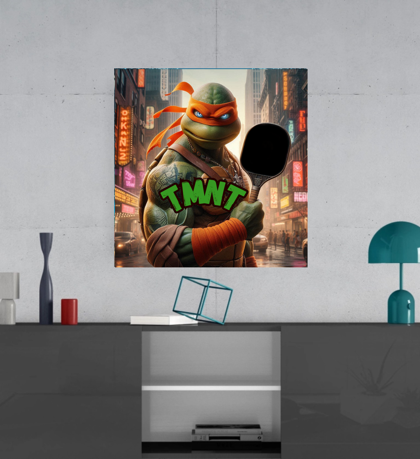 Michelangelo - Teenage Mutant Ninja Turtles- Ready To Hang Canvas Hi-Res Wall Artwork