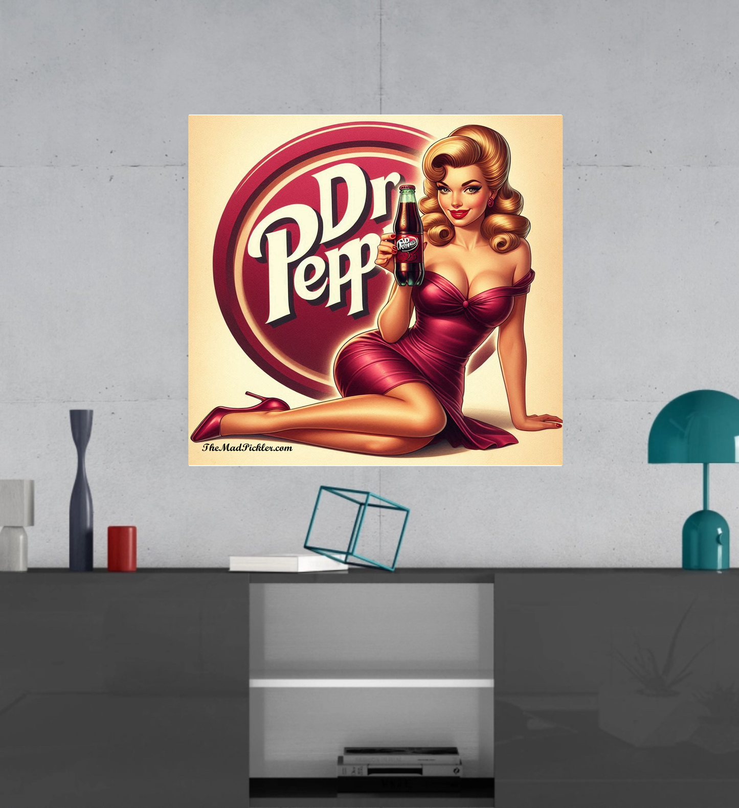 "Atlanta Braves - Arte mural en lienzo de alta resolución