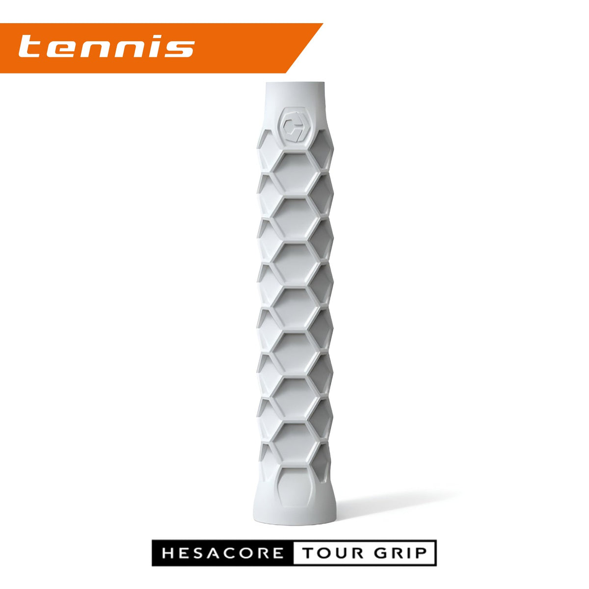 Tennis Grip - 7.5 Inches Long - Regular Soft Feel - White