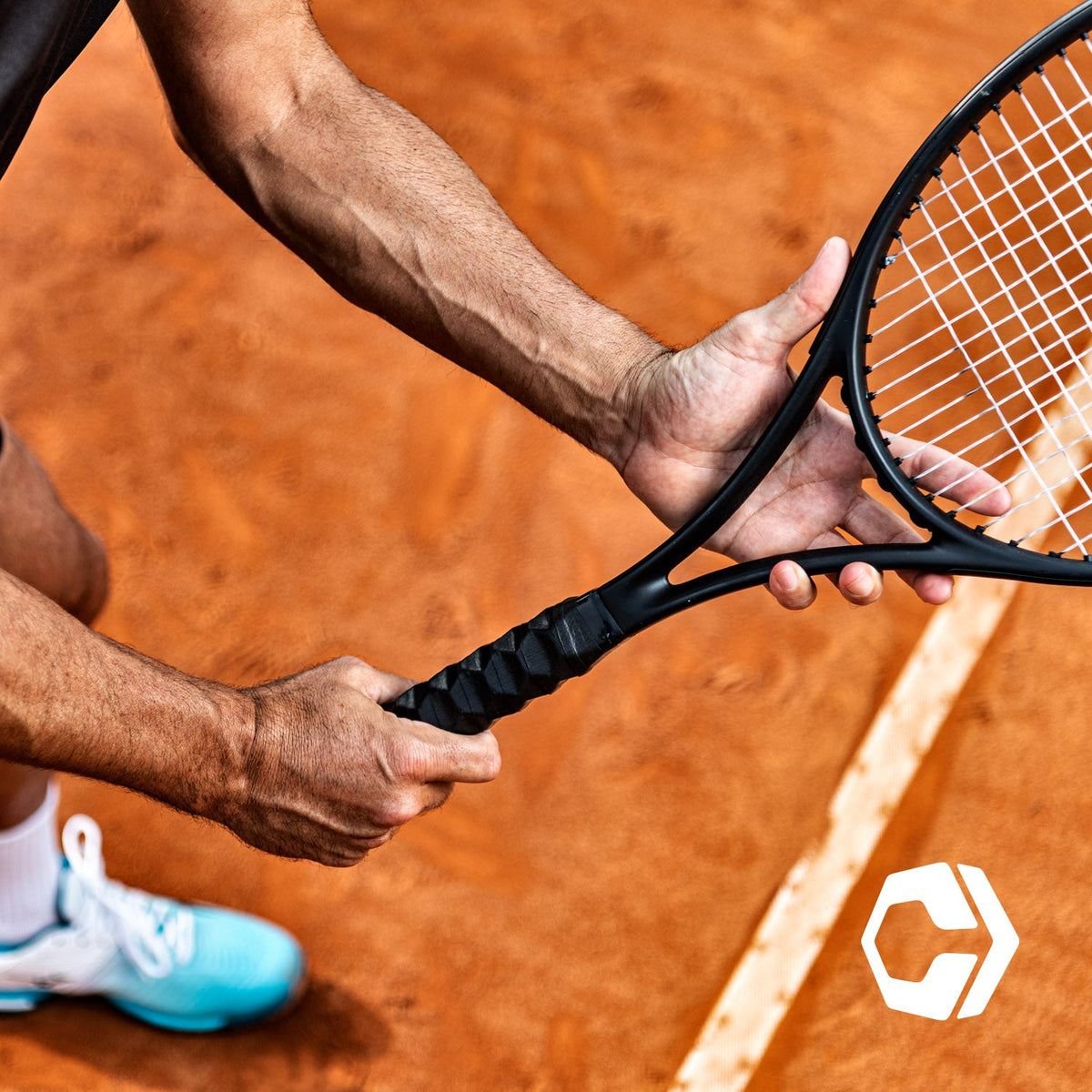 Tennis Grip - 7.5 Inches Long - Regular Soft Feel - White