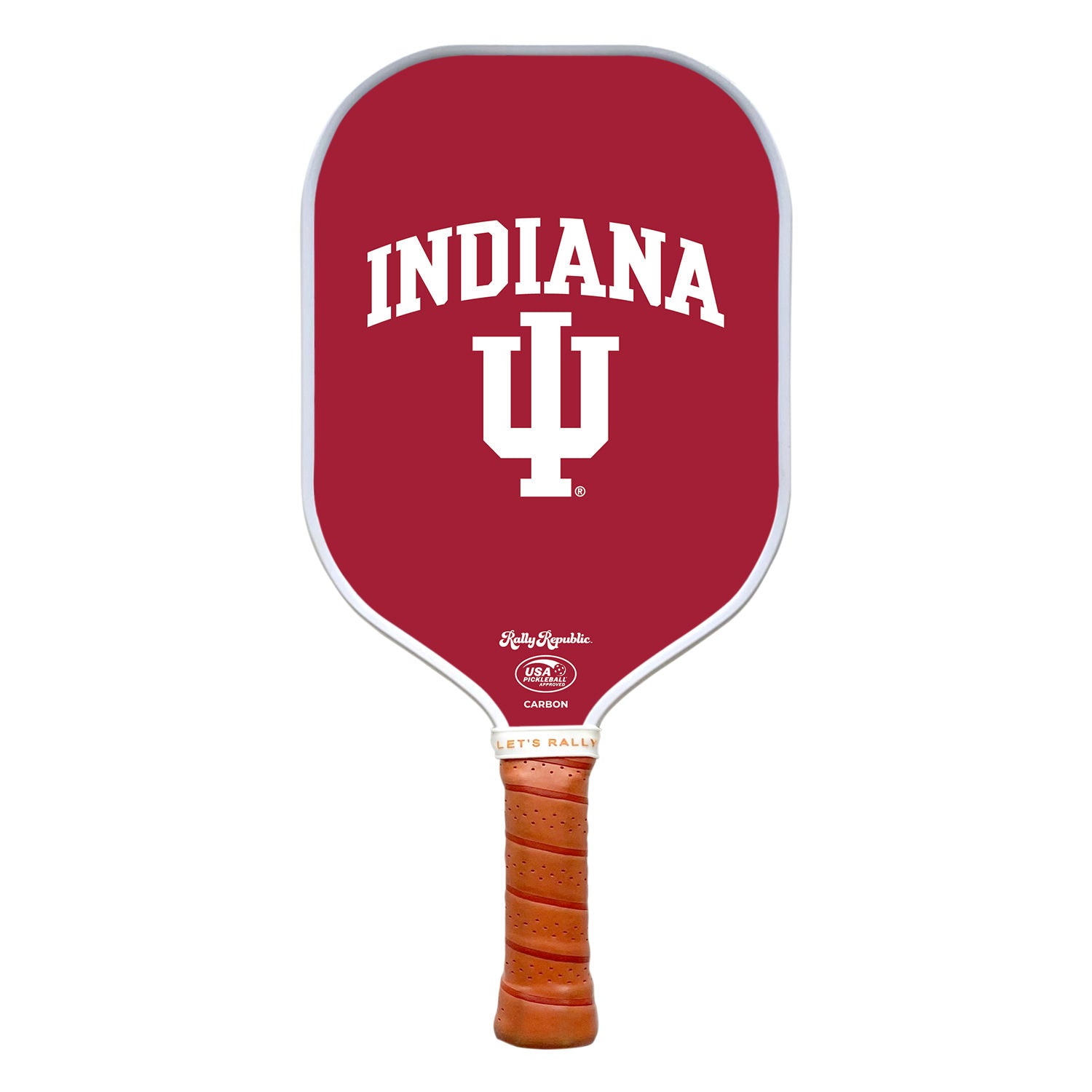 Indiana Hoosiers Crimson Interlocking UI Indiana Athletic Mark