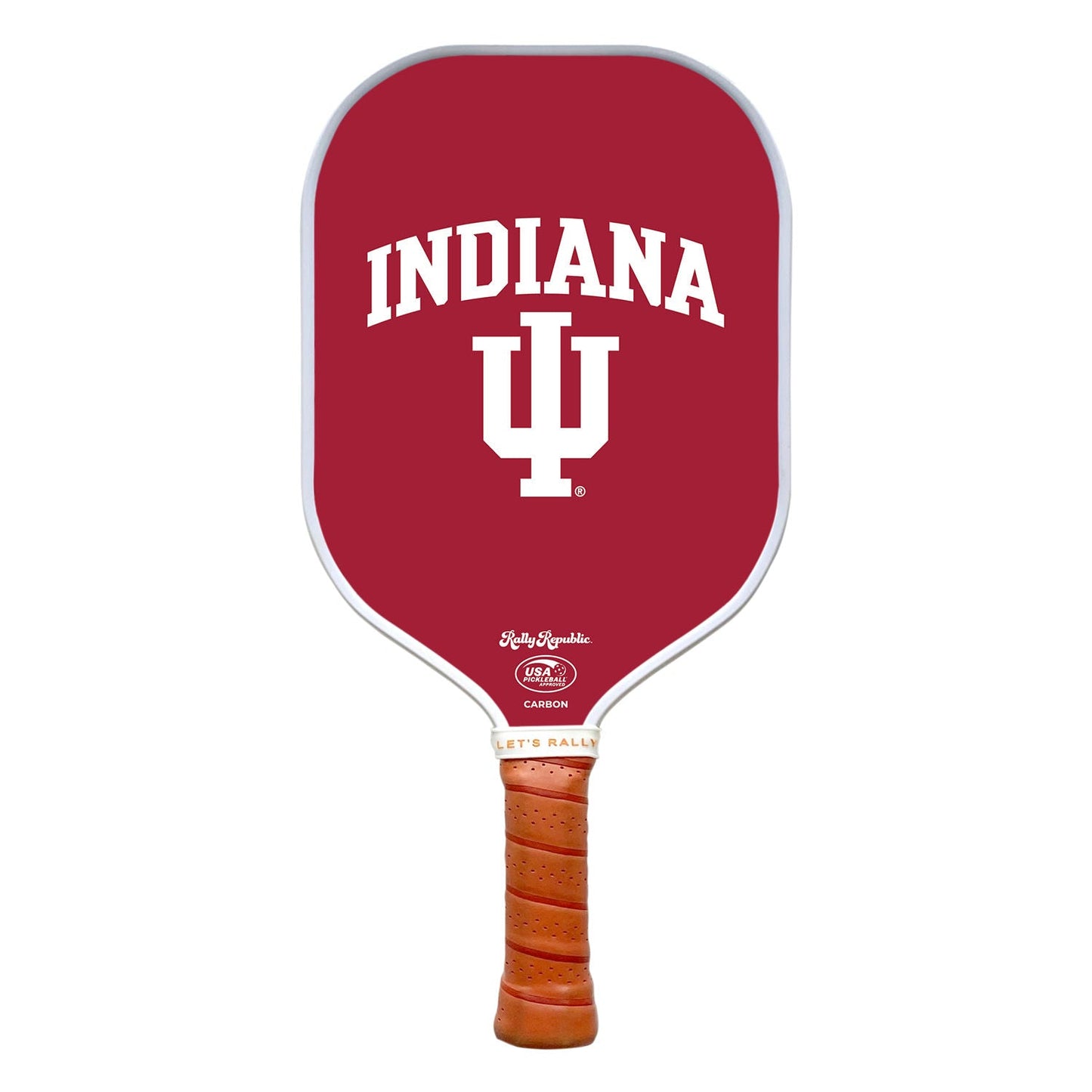 Indiana Hoosiers Crimson Interlocking UI Indiana Athletic Mark