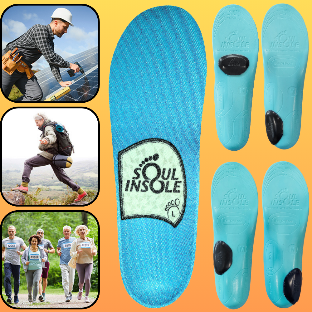 Instant Custom Soft Orthotic Shoe Insoles