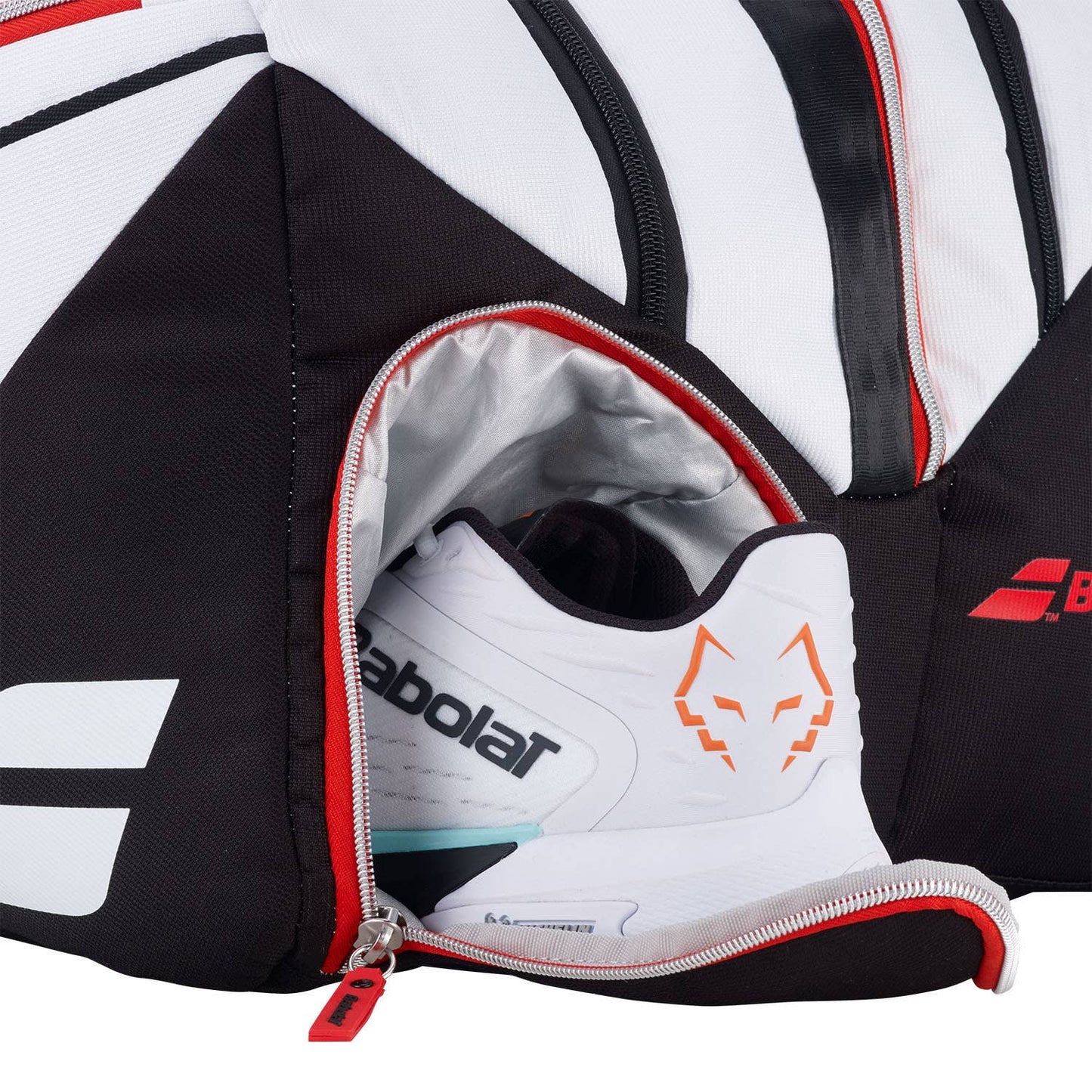Babolat Pickleball/Padel Bag RH Pro Padel Technical – White / Black / Red