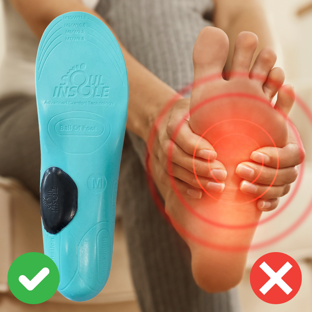 Instant Custom Soft Orthotic Shoe Insoles