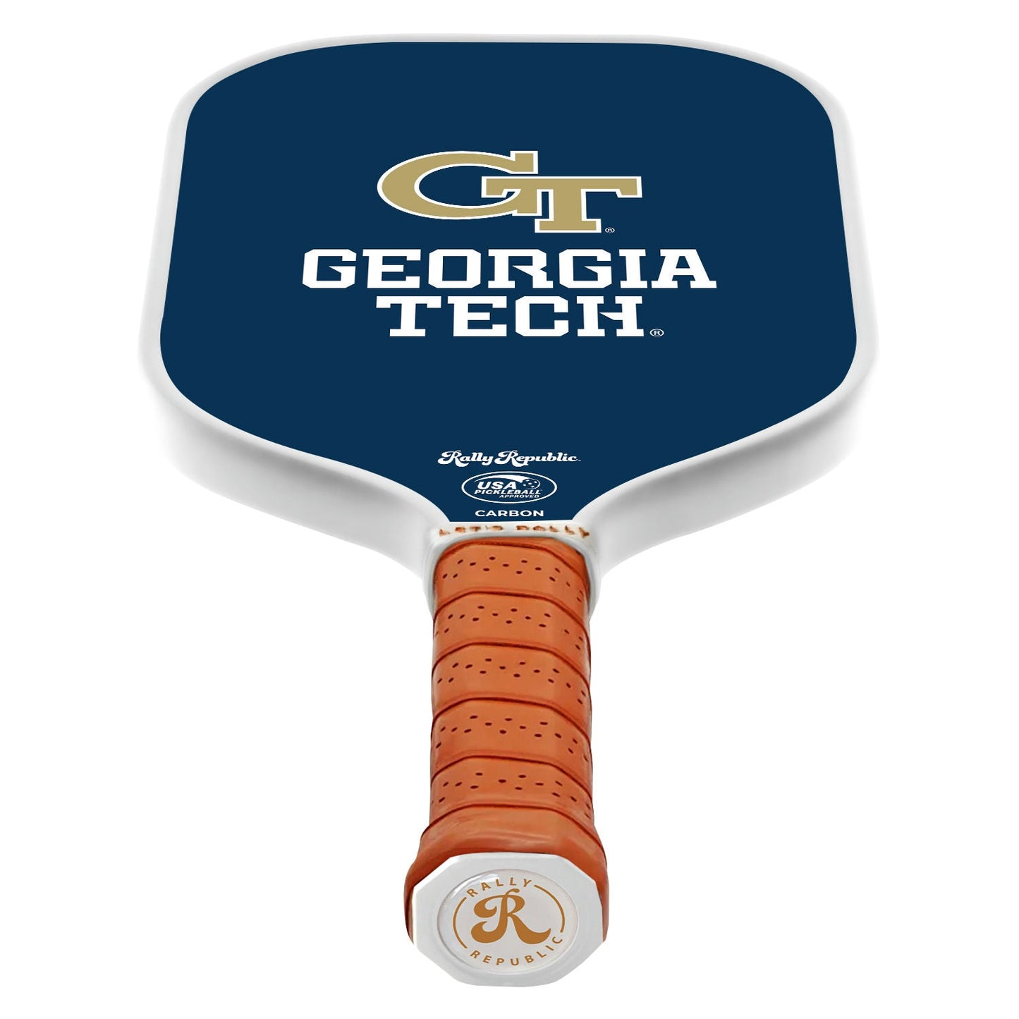 Georgia Tech Yellow Jackets Navy Blue Athletic Mark Pickleball Paddle