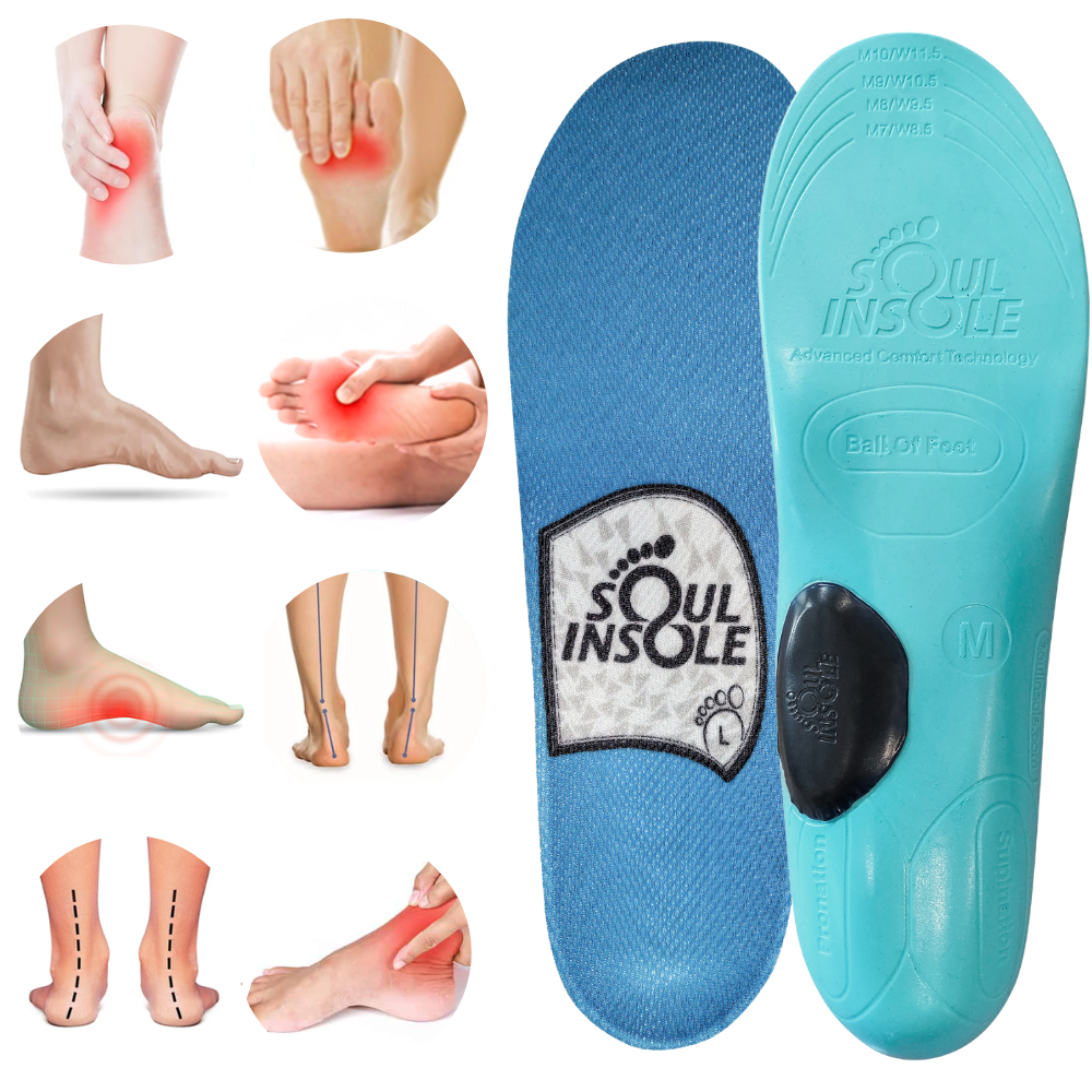 Instant Custom Soft Orthotic Shoe Insoles