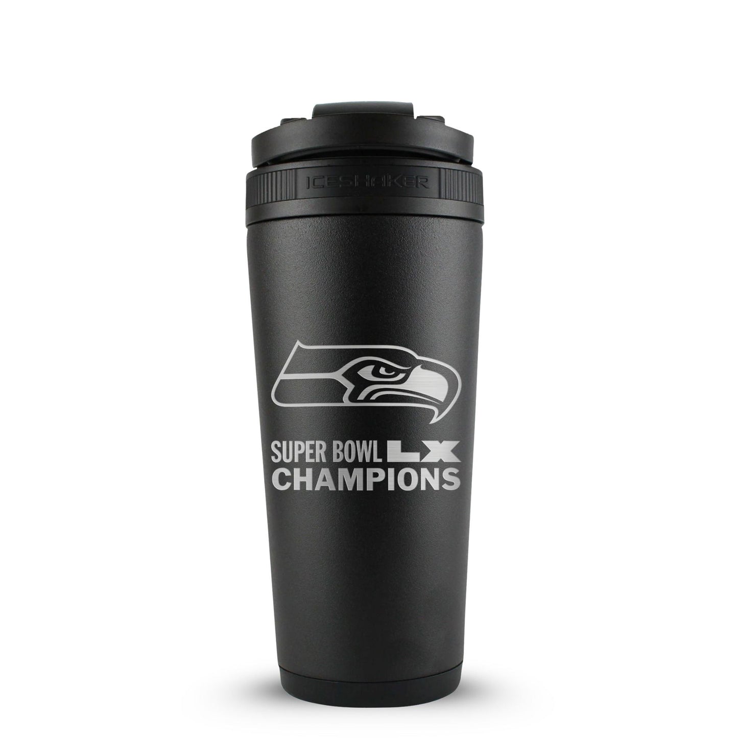 Seattle Seahawks Superbowl LX Champions 26oz Ice Shaker