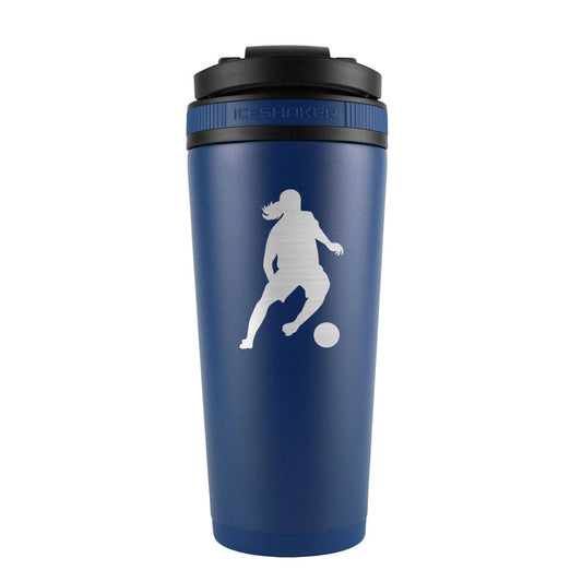 Custom Ronaldinho 26oz Ice Shaker - Navy