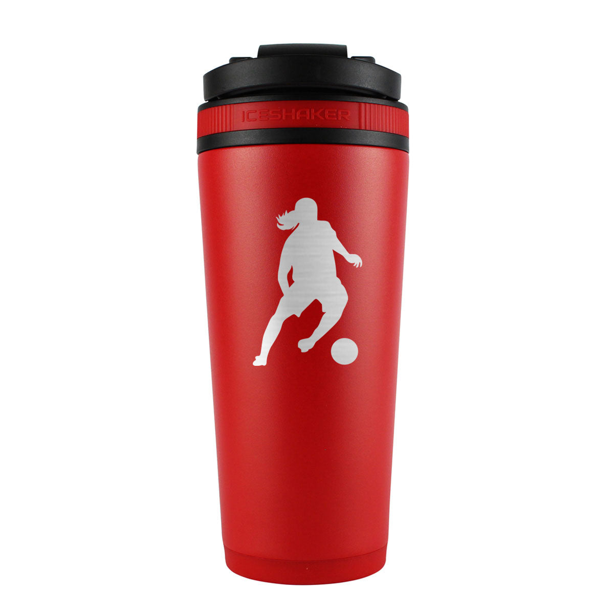 Custom Ronaldinho 26oz Ice Shaker - Red