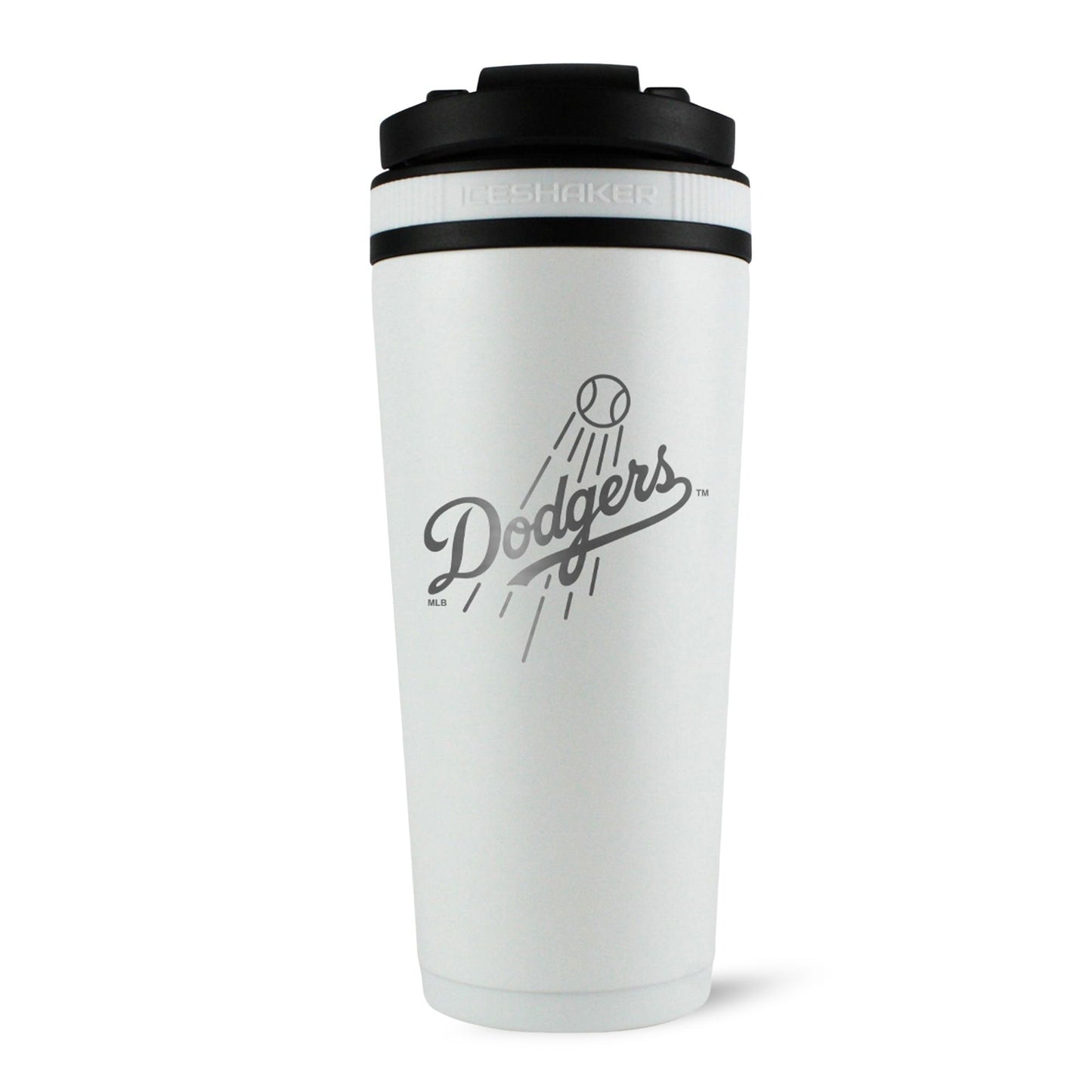Officially Licensed Los Angeles Dodgers 26oz Ice Shaker - White