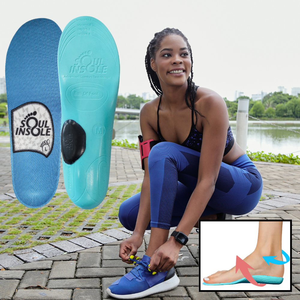 Instant Custom Soft Orthotic Shoe Insoles