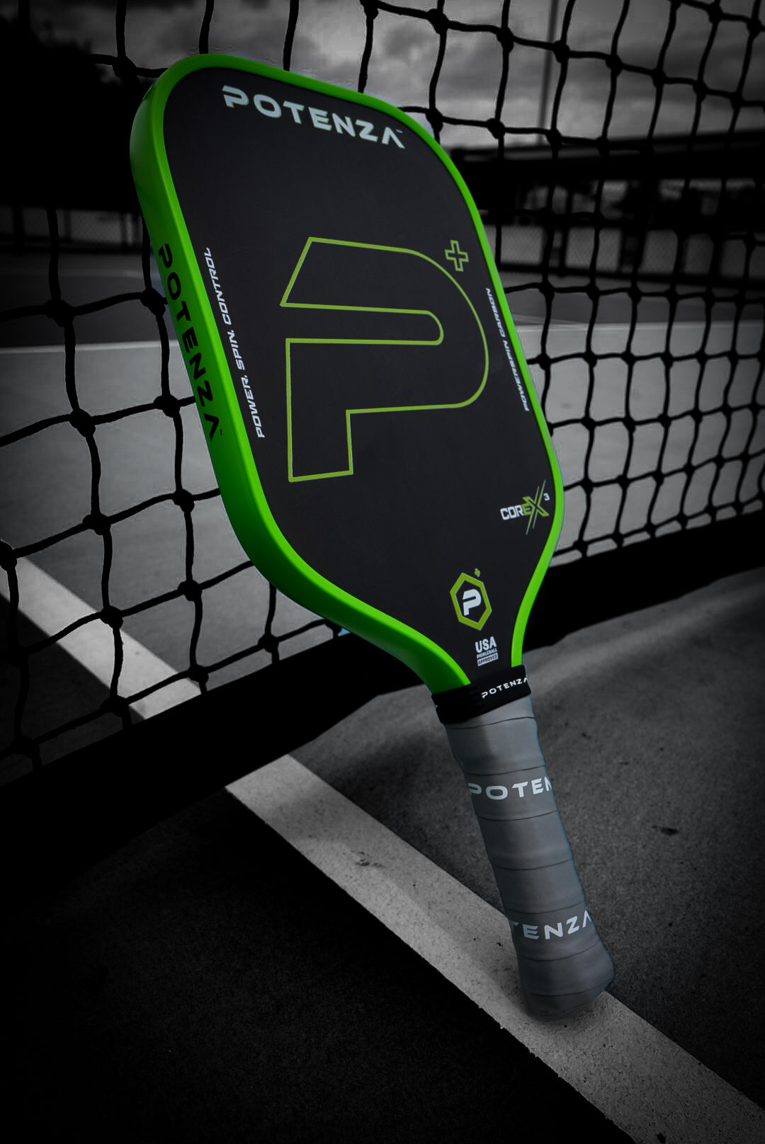 Potenza P+ PowerSpin Carbon COREx3 (Neon Green)