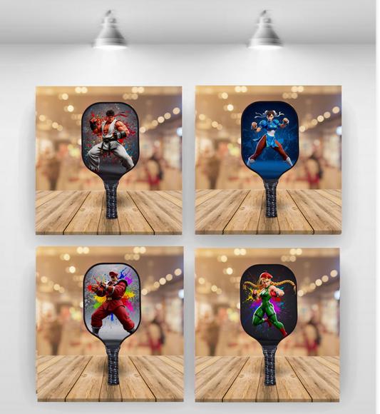 Street Fighter - 4 Paddle Set