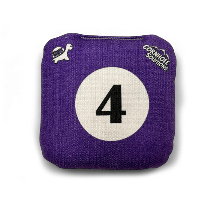 Pool Balls - Pro Style REC Cornhole Bags – Regulation 6"x6" – Full Set of 8