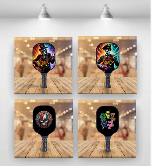 Grateful Dead - Deadheads - 4 Paddle Set