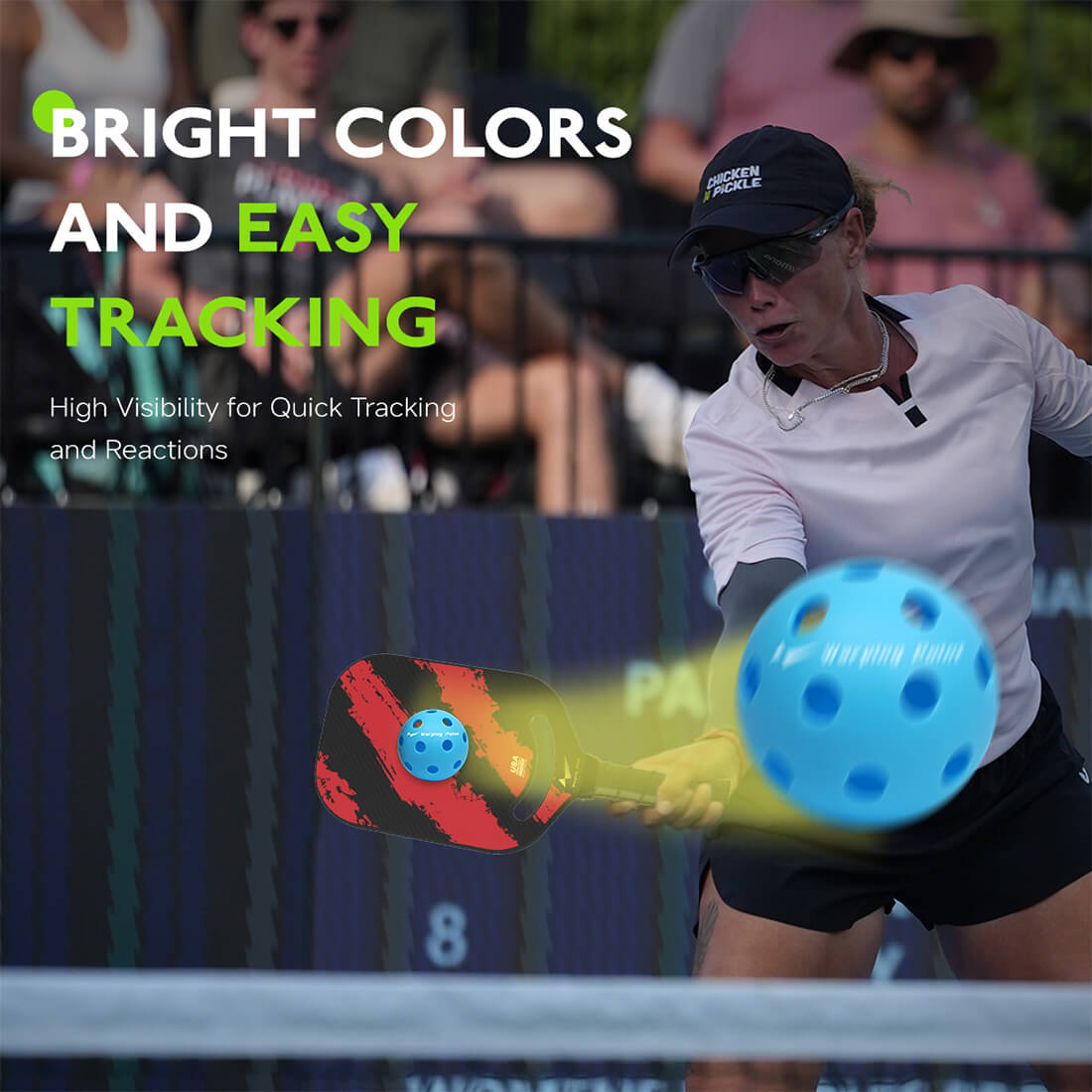 Indoor Practice Pickleballs - Blue