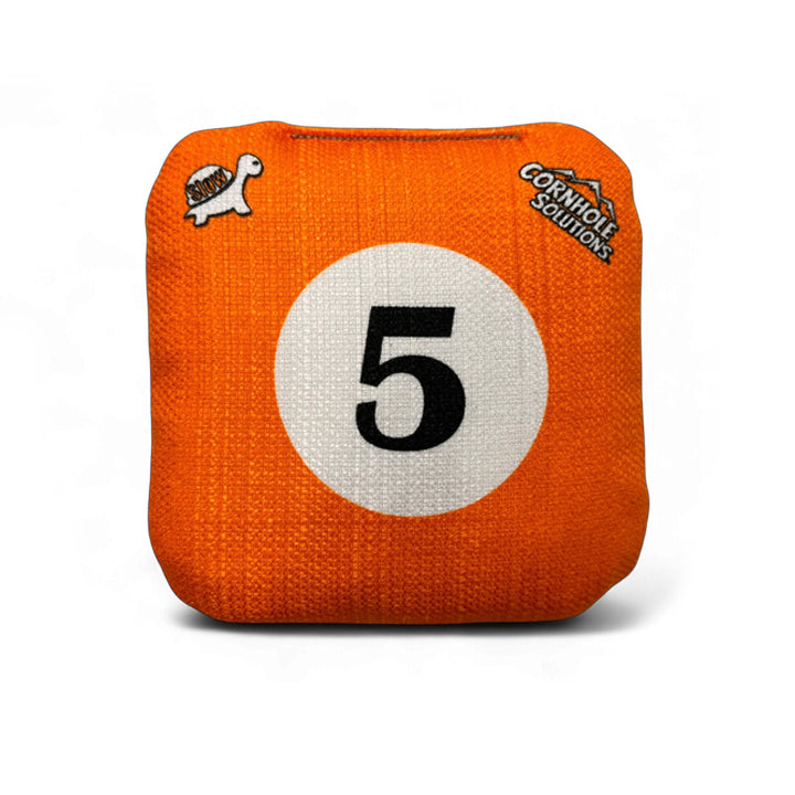Pool Balls - Pro Style REC Cornhole Bags – Regulation 6"x6" – Full Set of 8