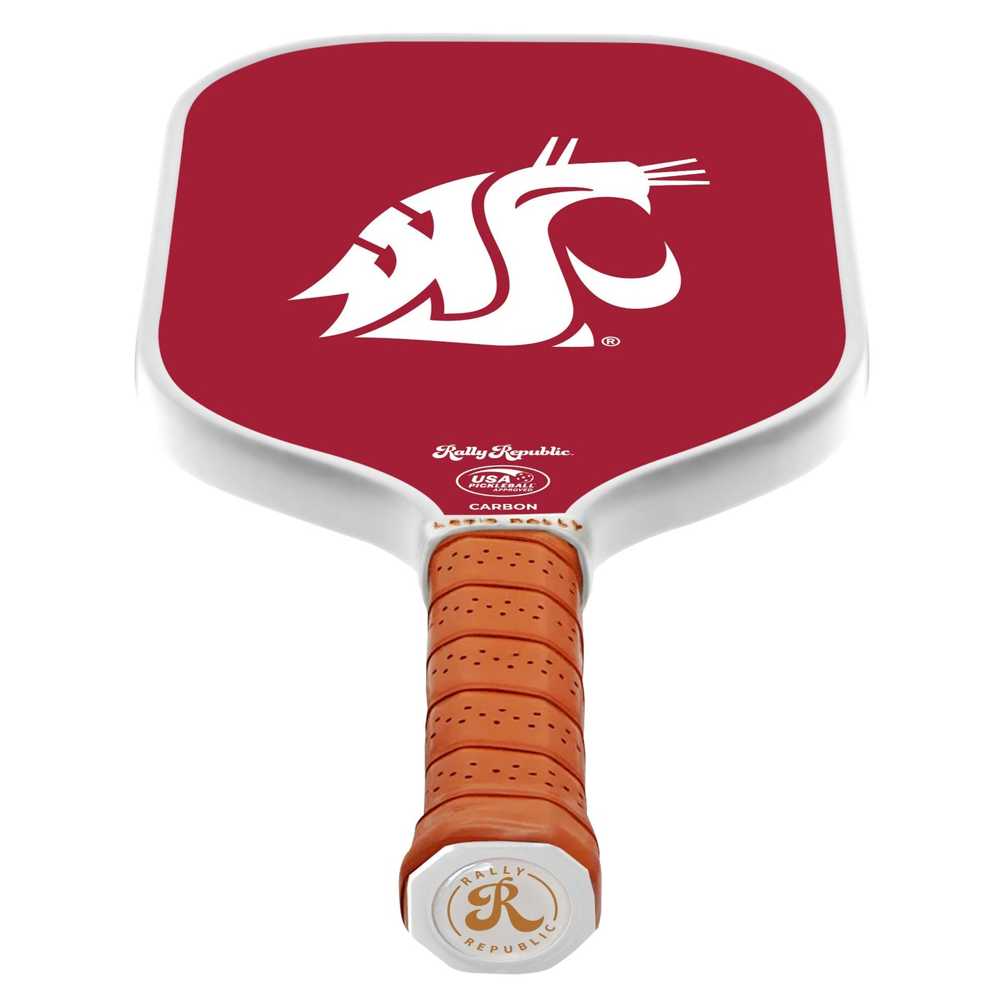 Washington State Cougars Crimson Primary White Mark