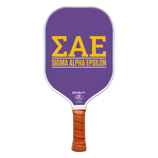 Sigma Alpha Epsilon SAE Purple Greek Letter