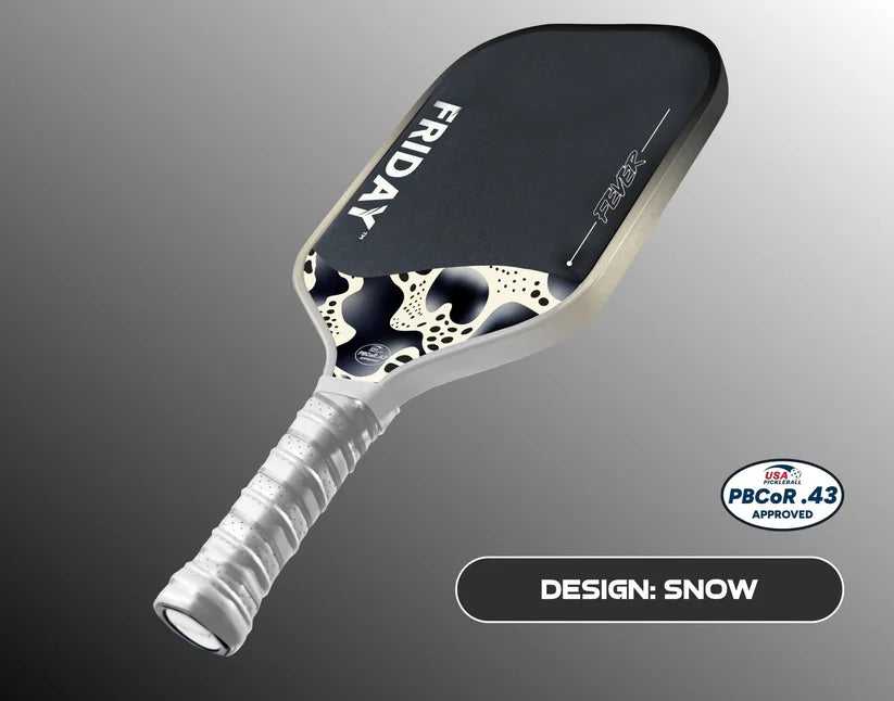 Friday Fever 101 Snow 16mm Pickleball Paddle