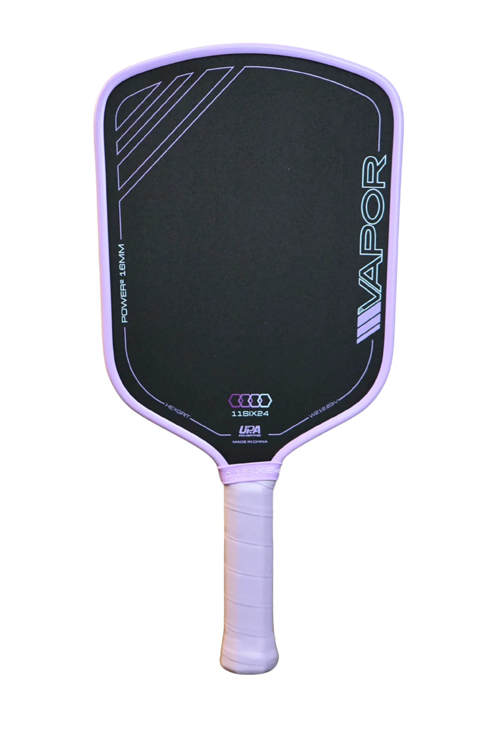 11SIX24 Vapor Power 2 16mm Lavendar Pickleball Paddle