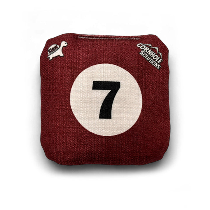 Pool Balls - Pro Style REC Cornhole Bags – Regulation 6"x6" – Full Set of 8