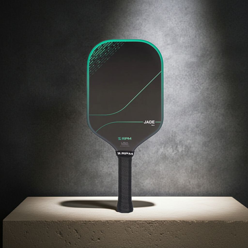RPM Jade 16mm Elongated Pickleball Paddle & Limited Edition Jade Cover!