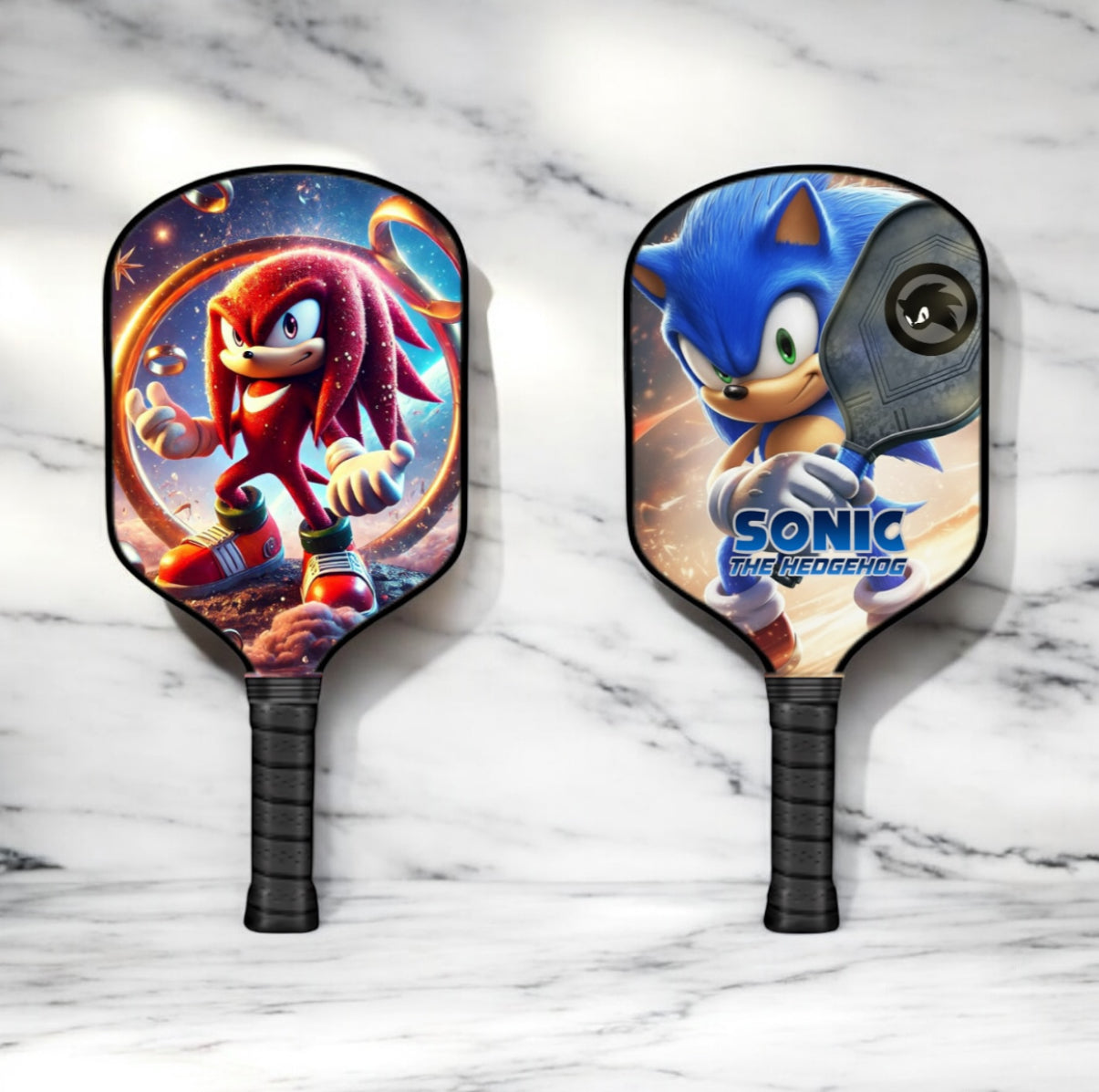 Sonic The Hedgehog - Knuckles The Echidna - Pickleball Paddle