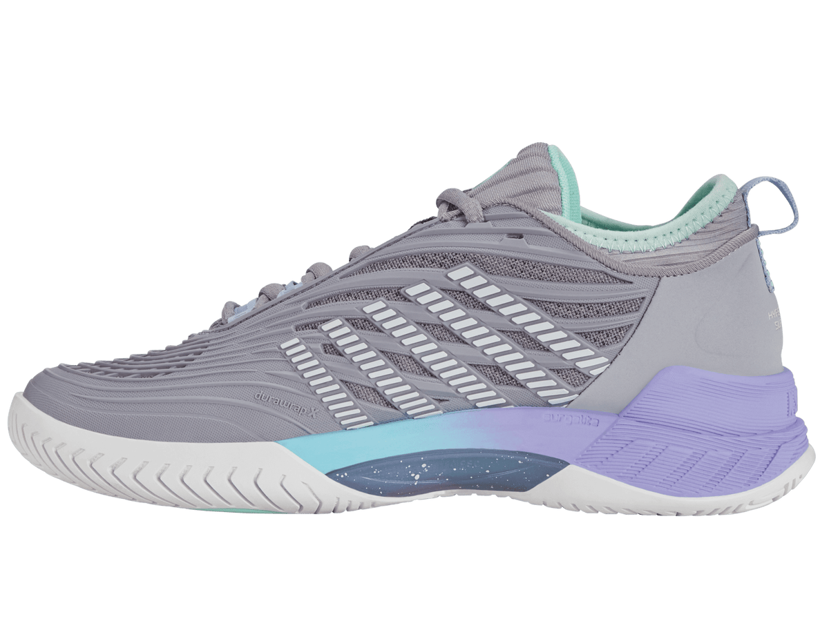 99071-052-M | HYPERCOURT SUPREME 2 | LILAC GRAY/NIMBUS CLOUD/NEON PURPLE