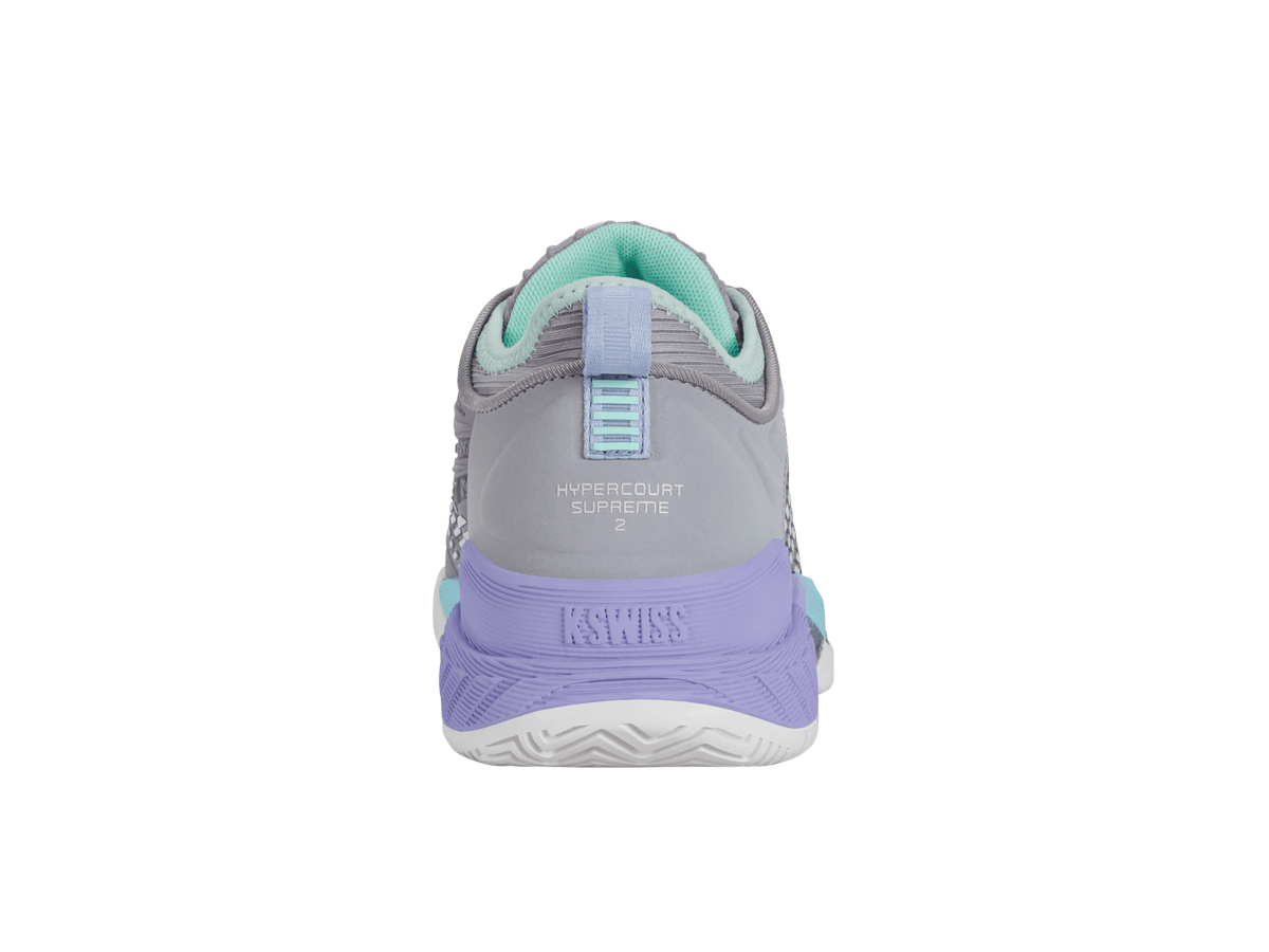 99071-052-M | HYPERCOURT SUPREME 2 | LILAC GRAY/NIMBUS CLOUD/NEON PURPLE