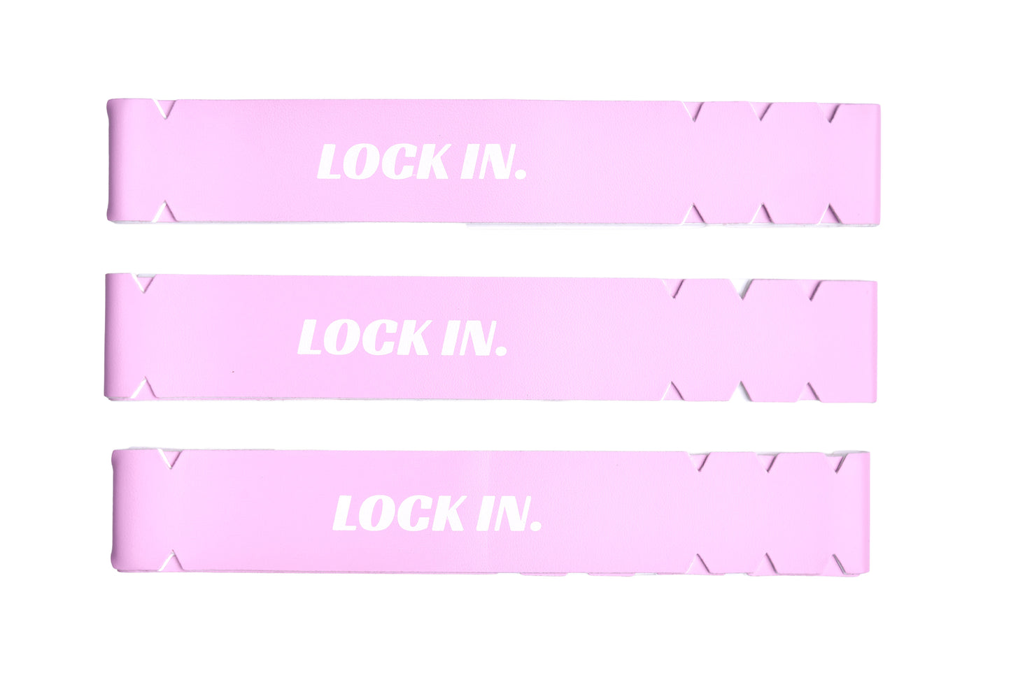 Pickleball Edge Guard Tape - “LOCK IN.” / 14mm - Pink / Azora Athletics