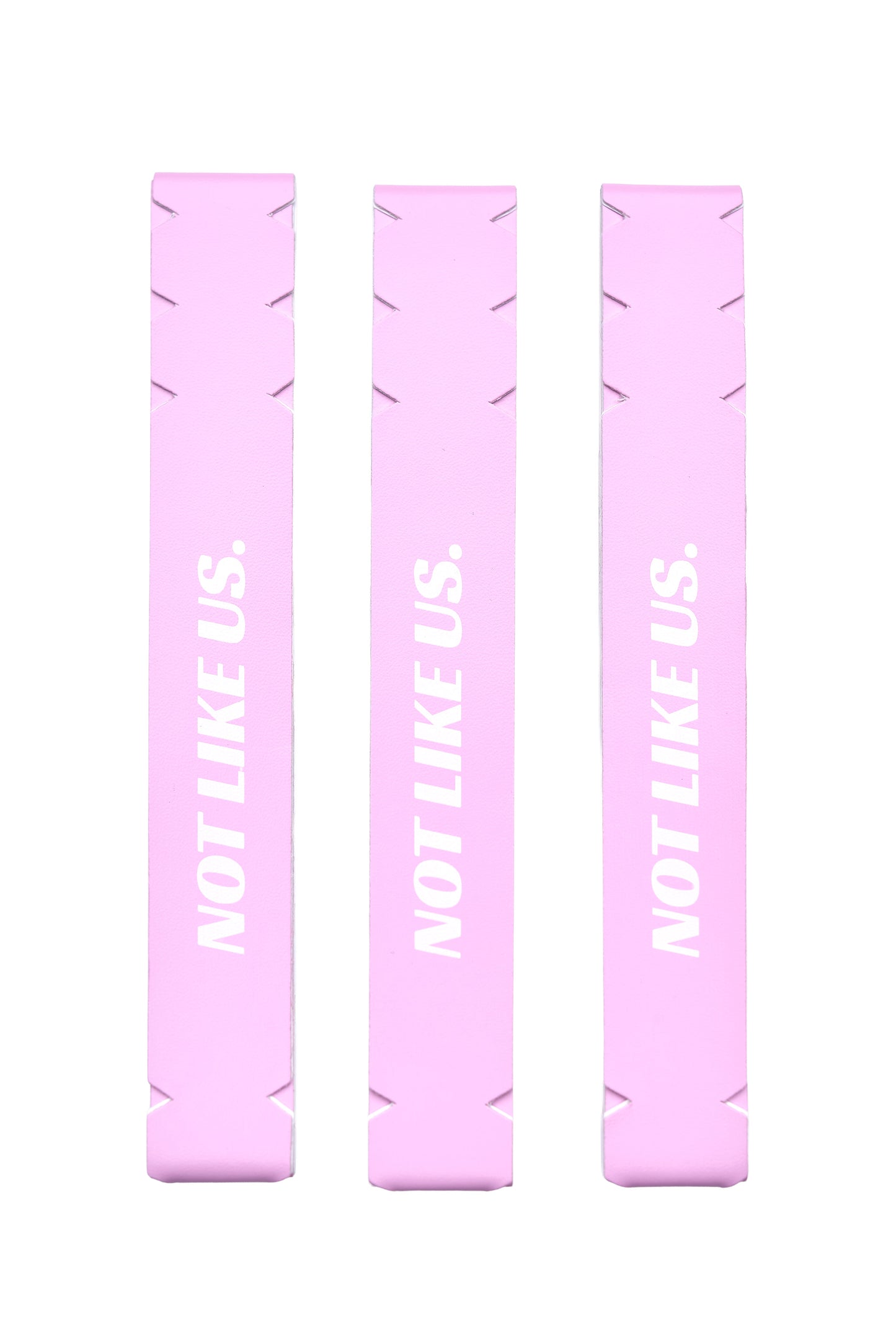 Pickleball Edge Guard Tape - “NOT LIKE US.” / 16mm - Pink / Azora Athletics