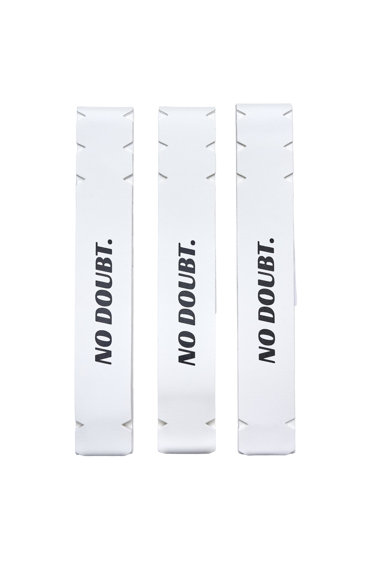 Pickleball Edge Guard Tape - “NO DOUBT.” / 16mm - White / Azora Athletics